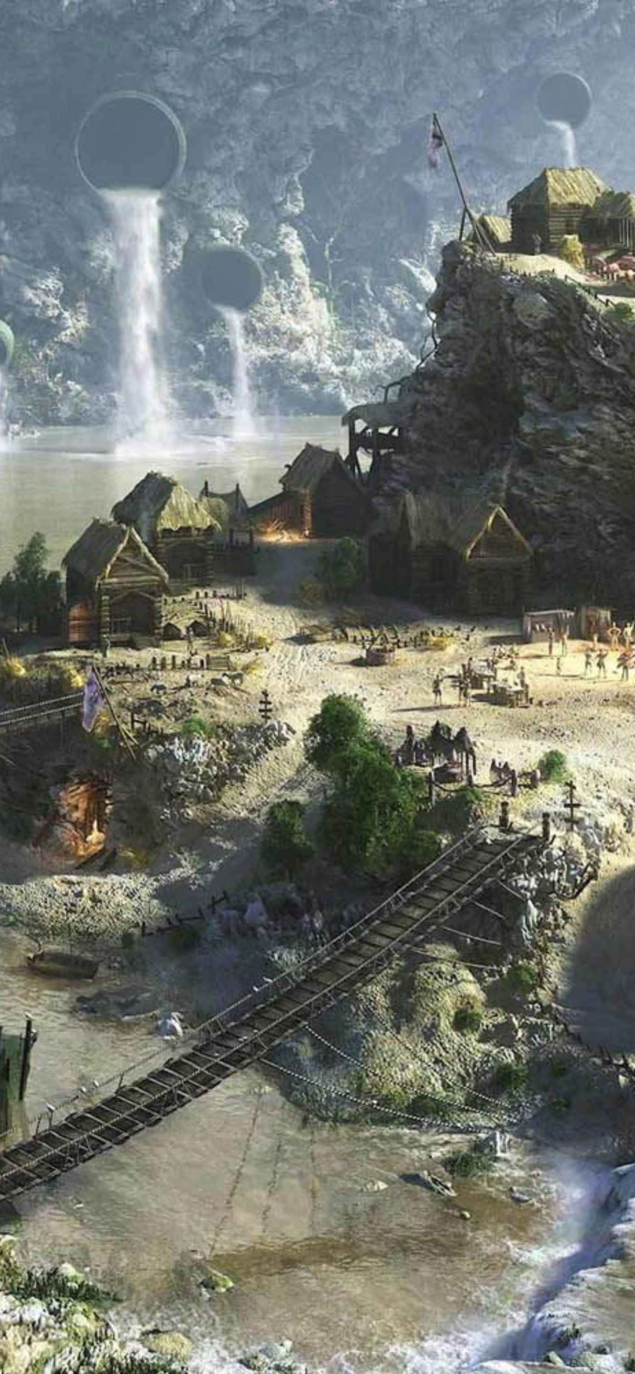 Command the Future gamit ang Civilization V sa iPhone Xs Max Wallpaper