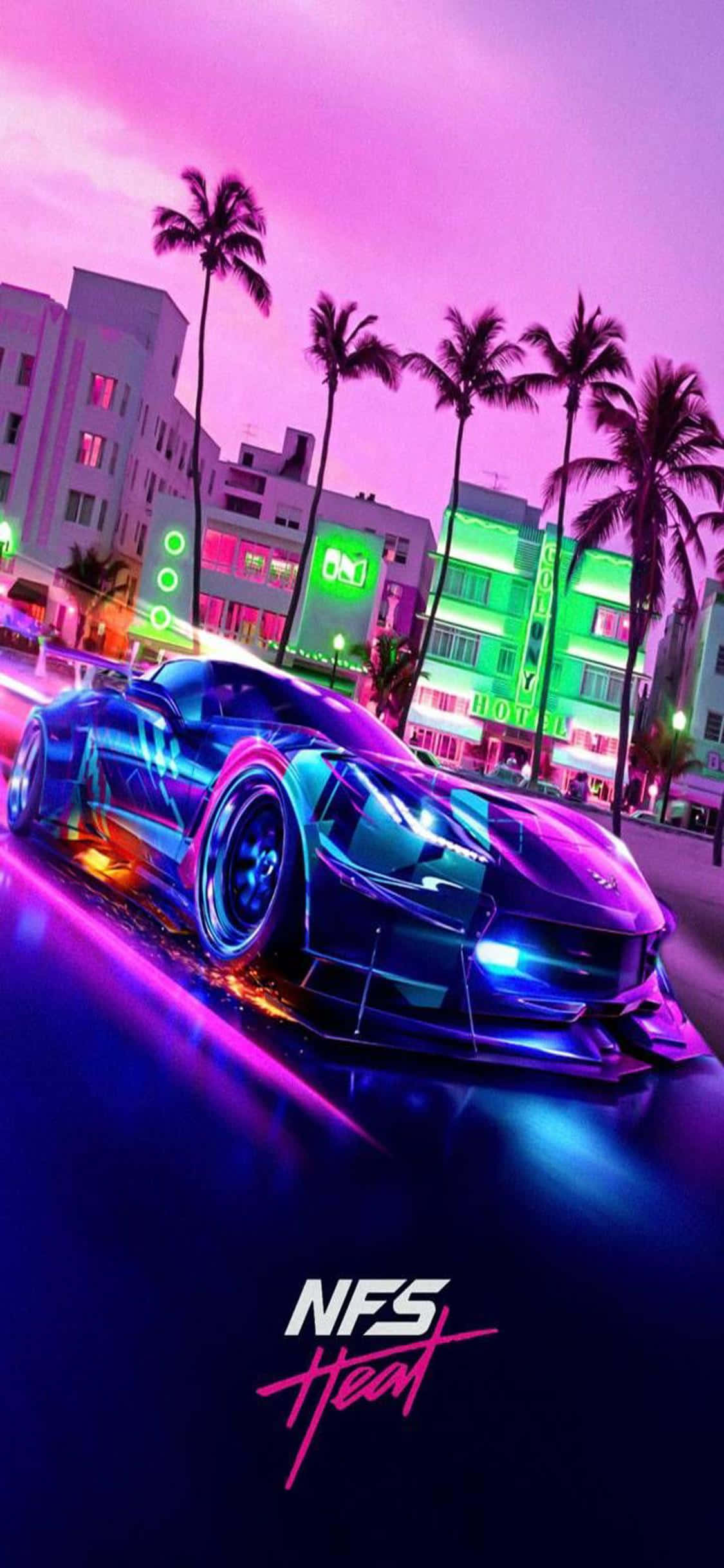 Lumaban sa Karera gamit ang Need for Speed Heat Wallpaper