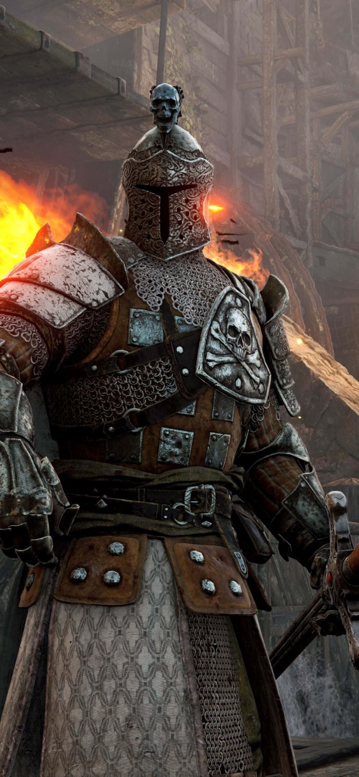 Lupigin ang Iyong mga Hamon kasama ang iPhone Xs Max For Honor Wallpaper