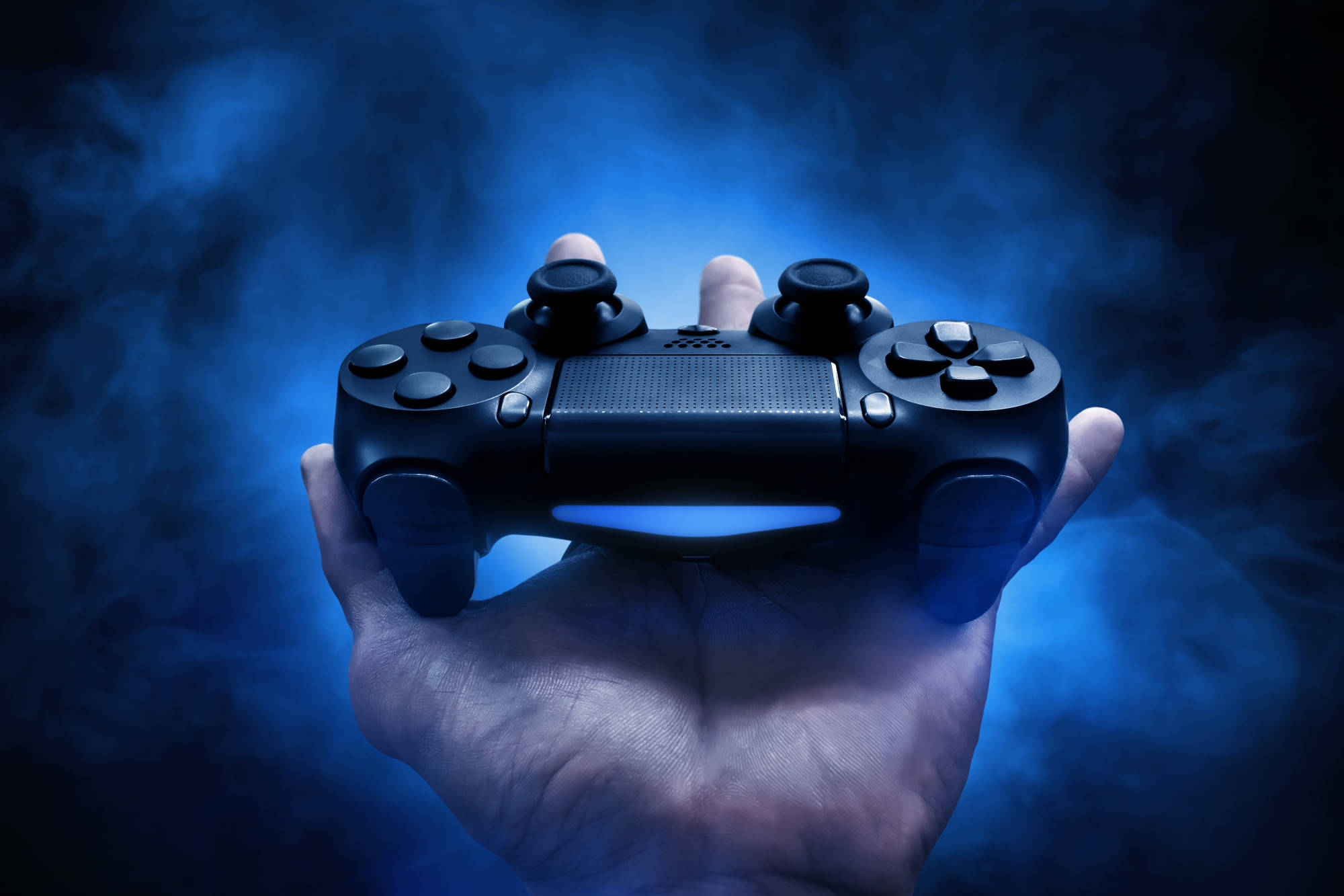Controller ng Paglalaro sa Kamay Wallpaper
