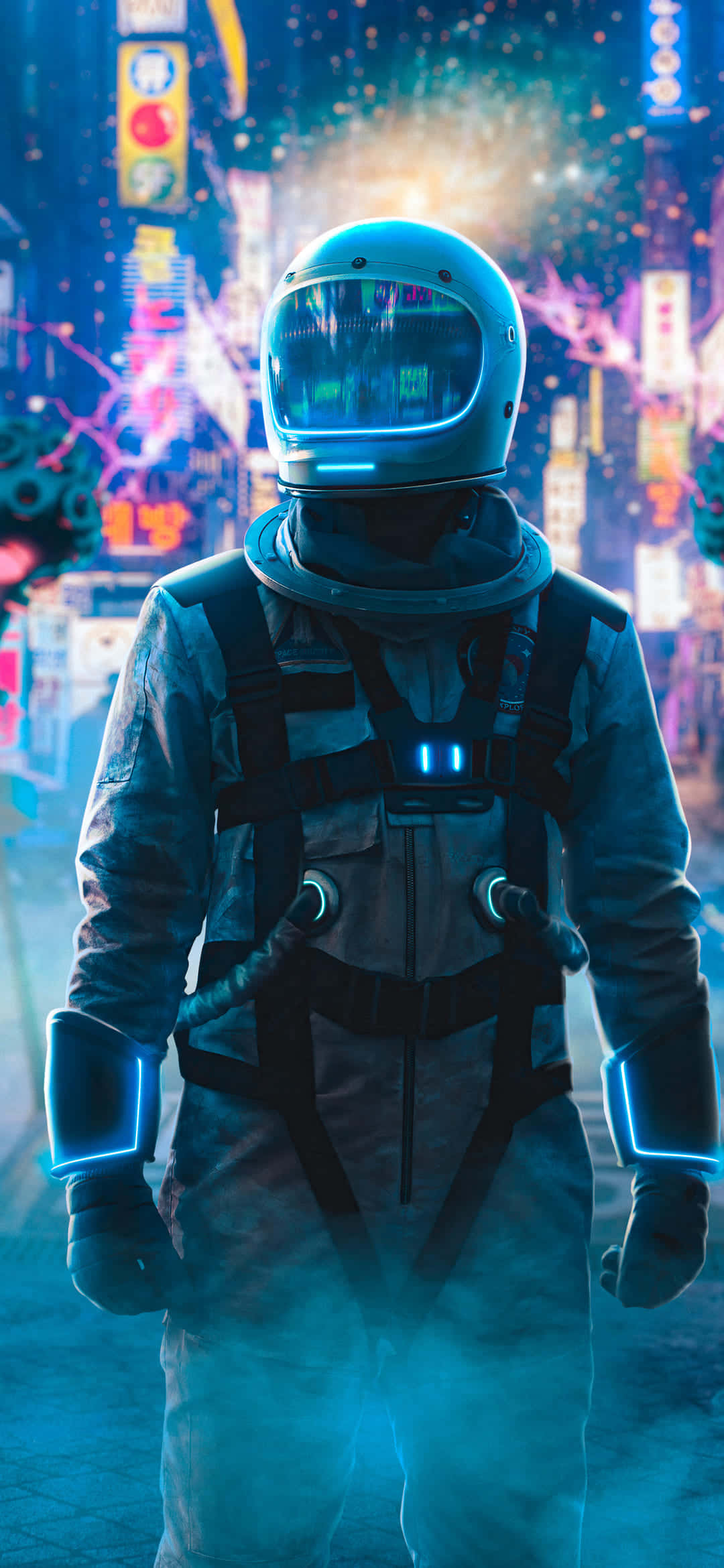Cool Astronaut Profile Picture Wallpaper