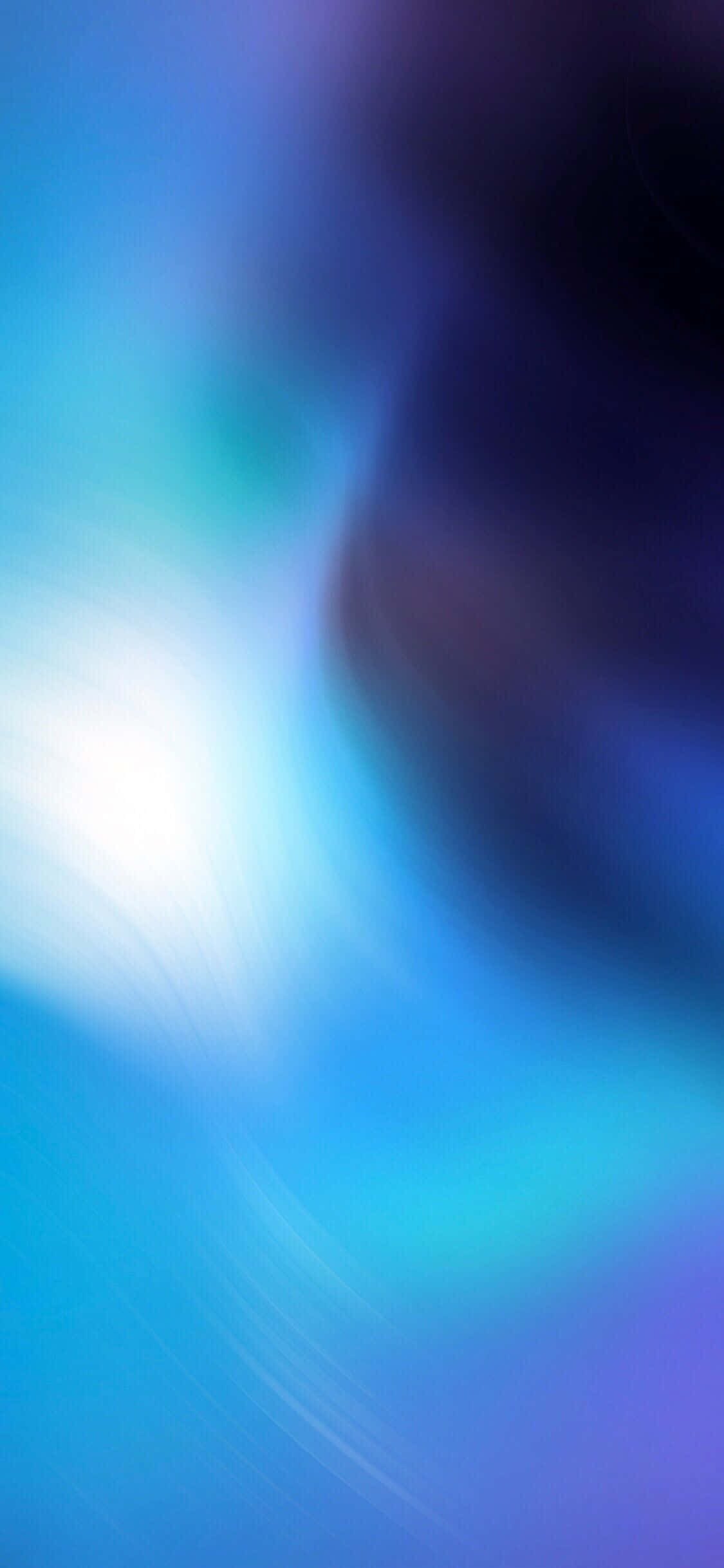 Cool Blue Abstract iPhone Wallpaper