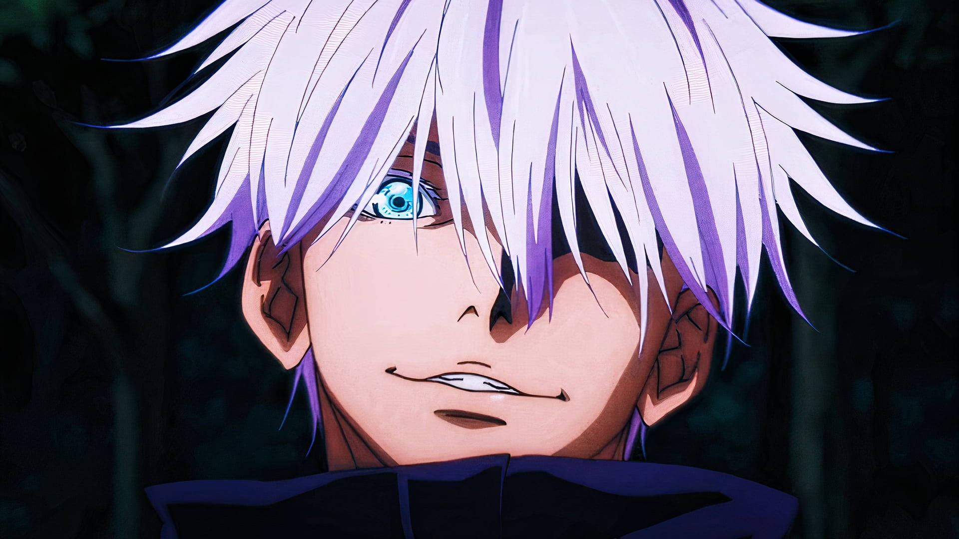 Cool Boy Anime ni Satoru Gojo Wallpaper