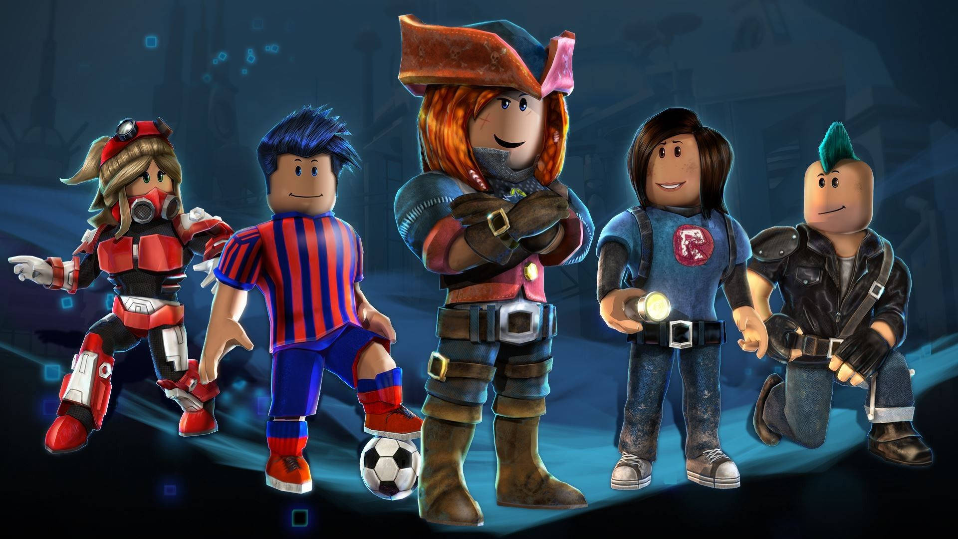 Cool na 3D Roblox Avatar Wallpaper