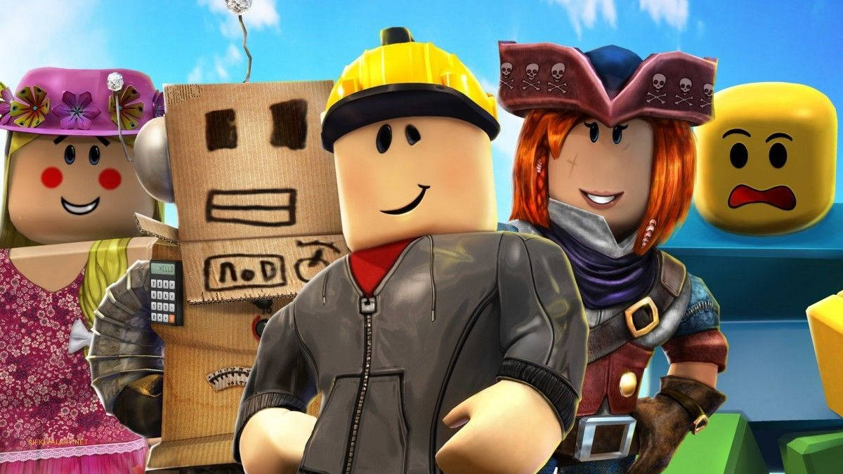 Cool na avatar style sa Roblox Wallpaper
