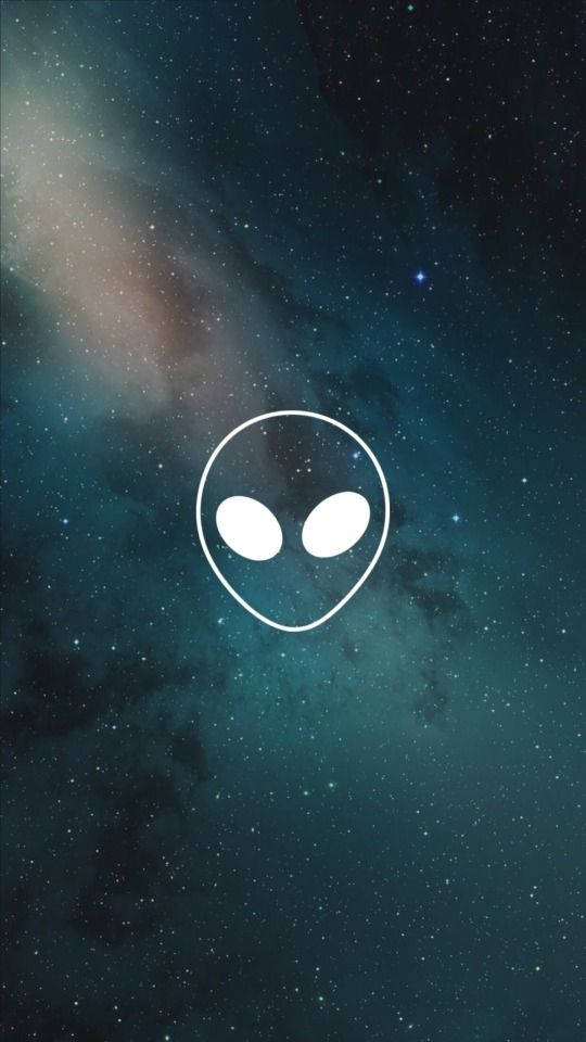 Cool na Balangkas ng Alien Wallpaper