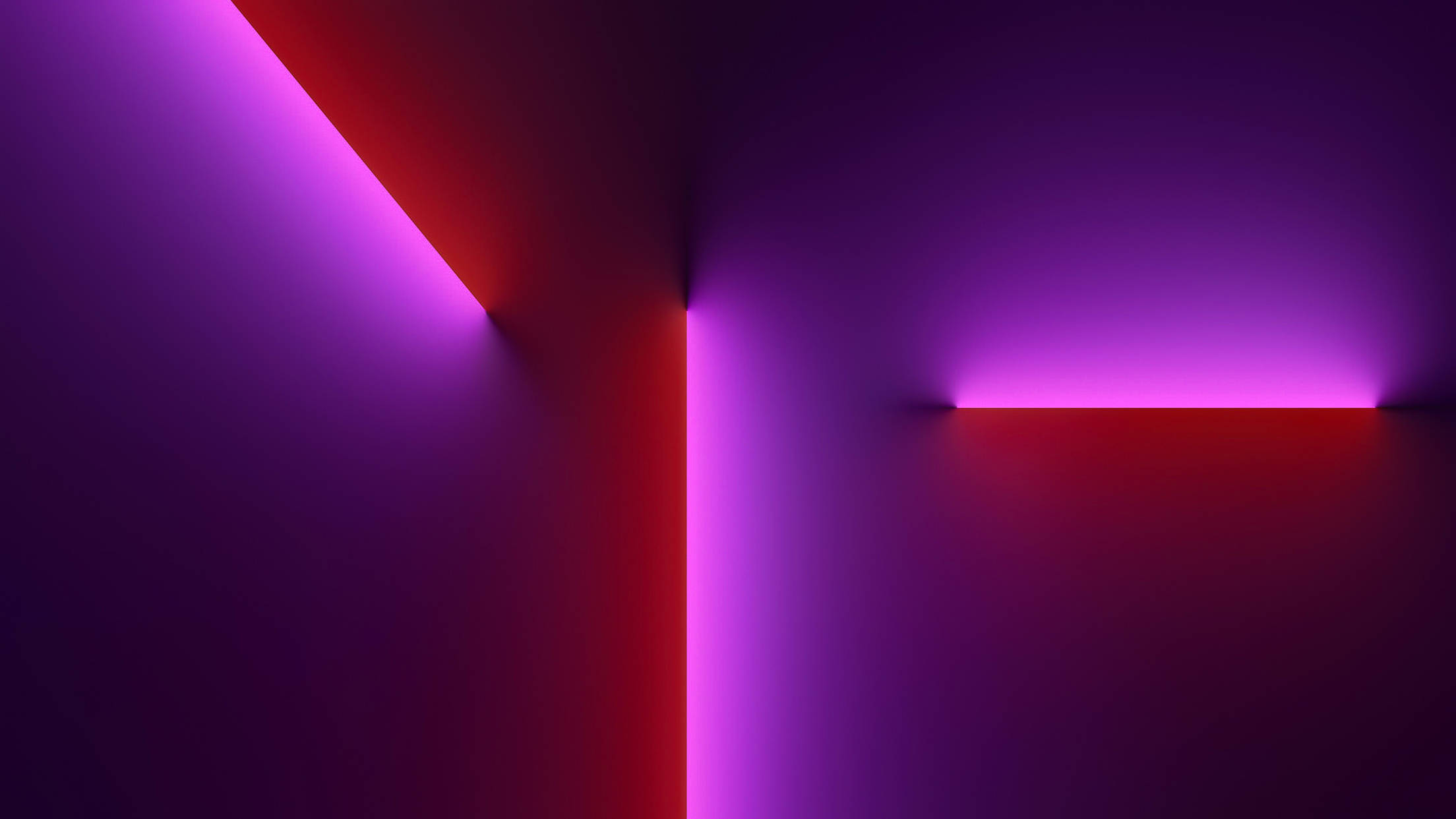 Cool na iPhone Magenta Neon Wallpaper