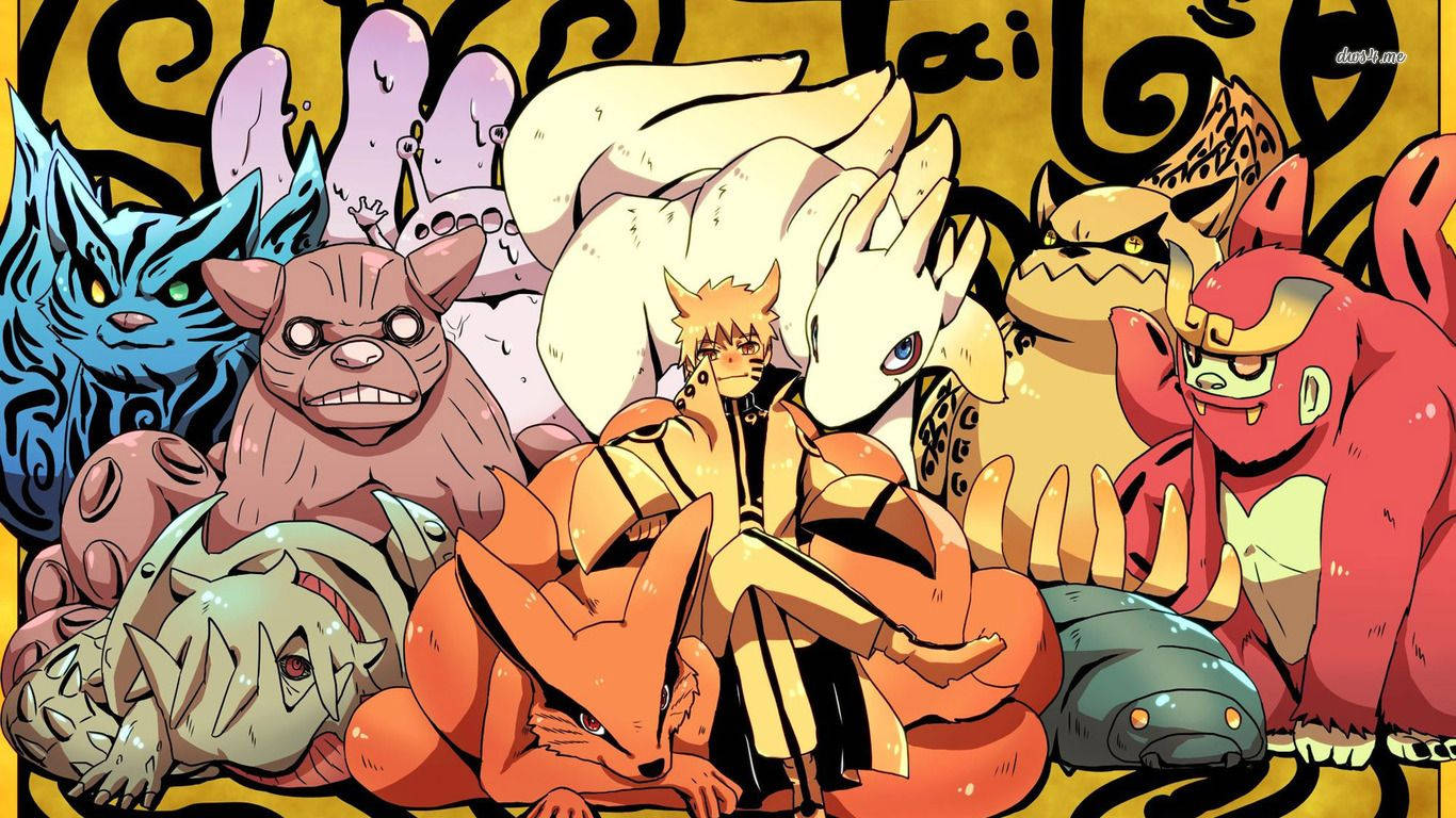 Cool na Naruto Tailed Beasts Wallpaper