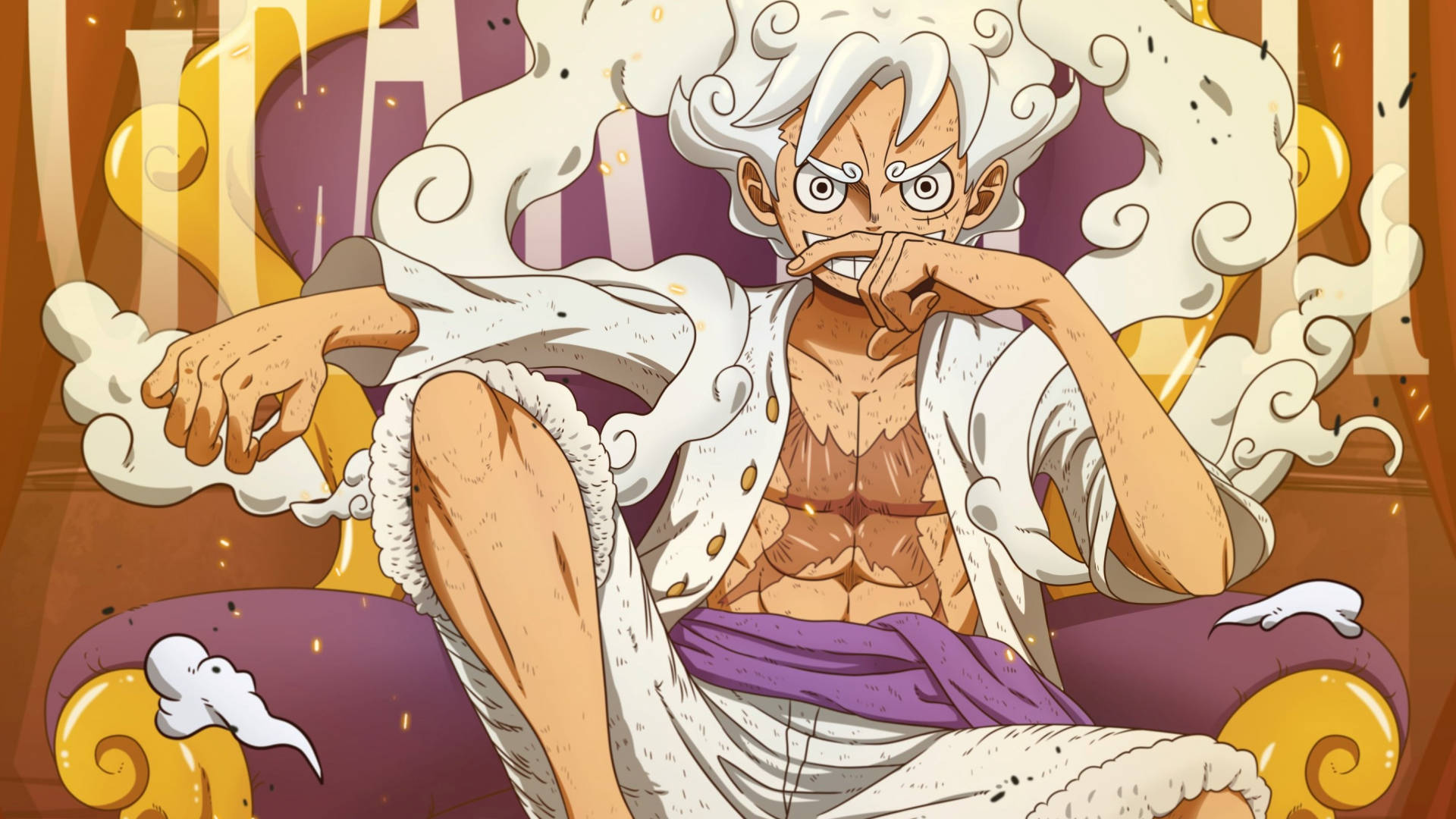 Cool na Tindig ni Joy Boy Luffy Wallpaper