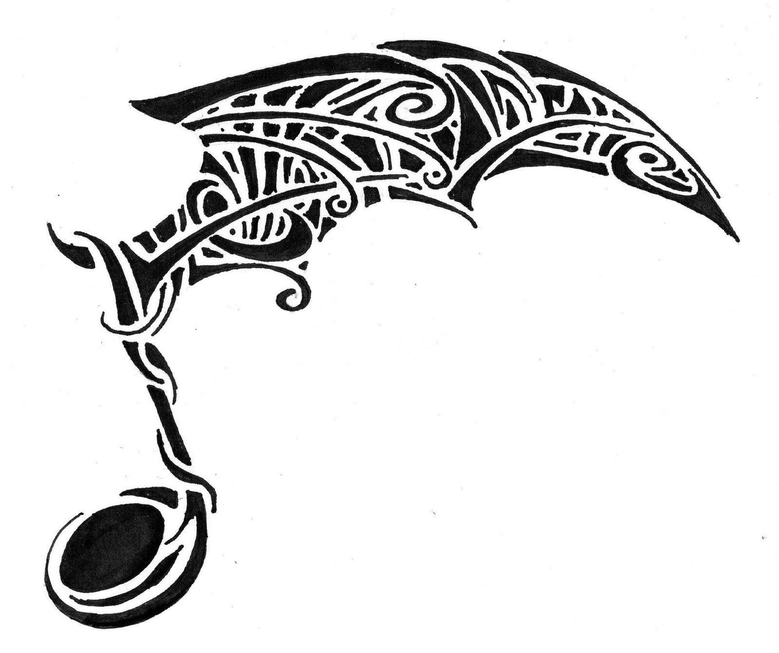 Cool na Tribal Note Drawing Wallpaper