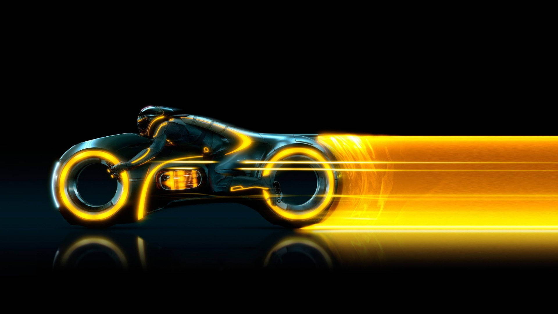 Cool na Tron Legacy Bike Wallpaper