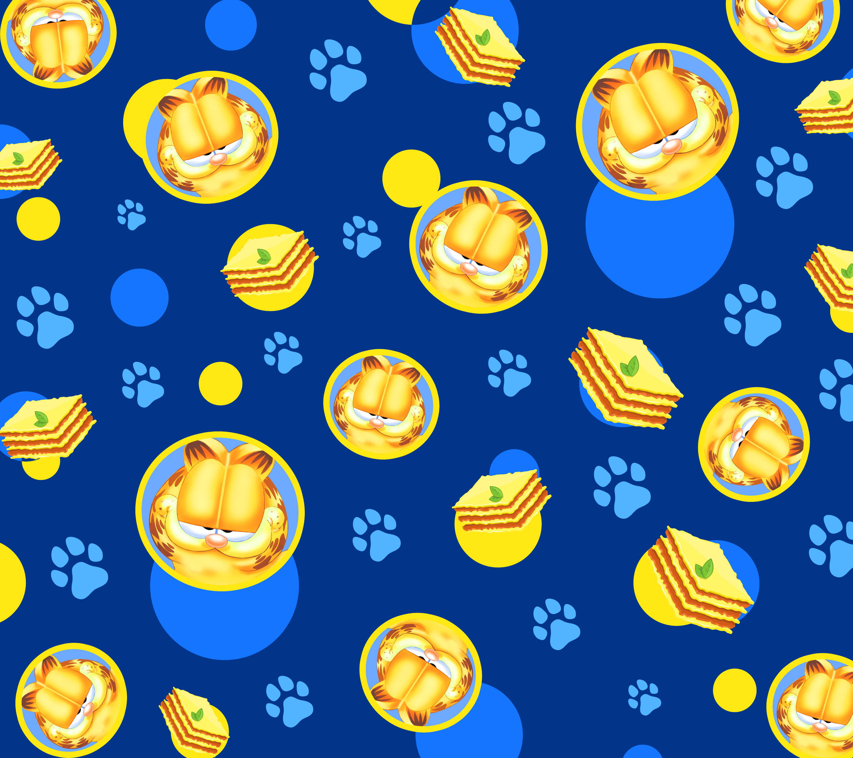 Cool Pattern ni Garfield Wallpaper