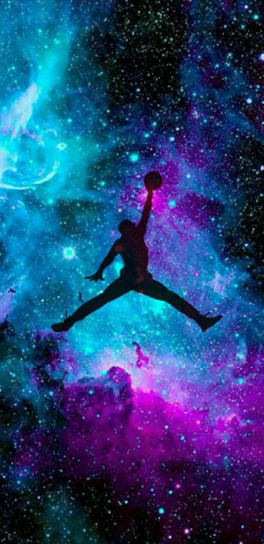 Cosmic Realm ng Jordan Galaxy Wallpaper