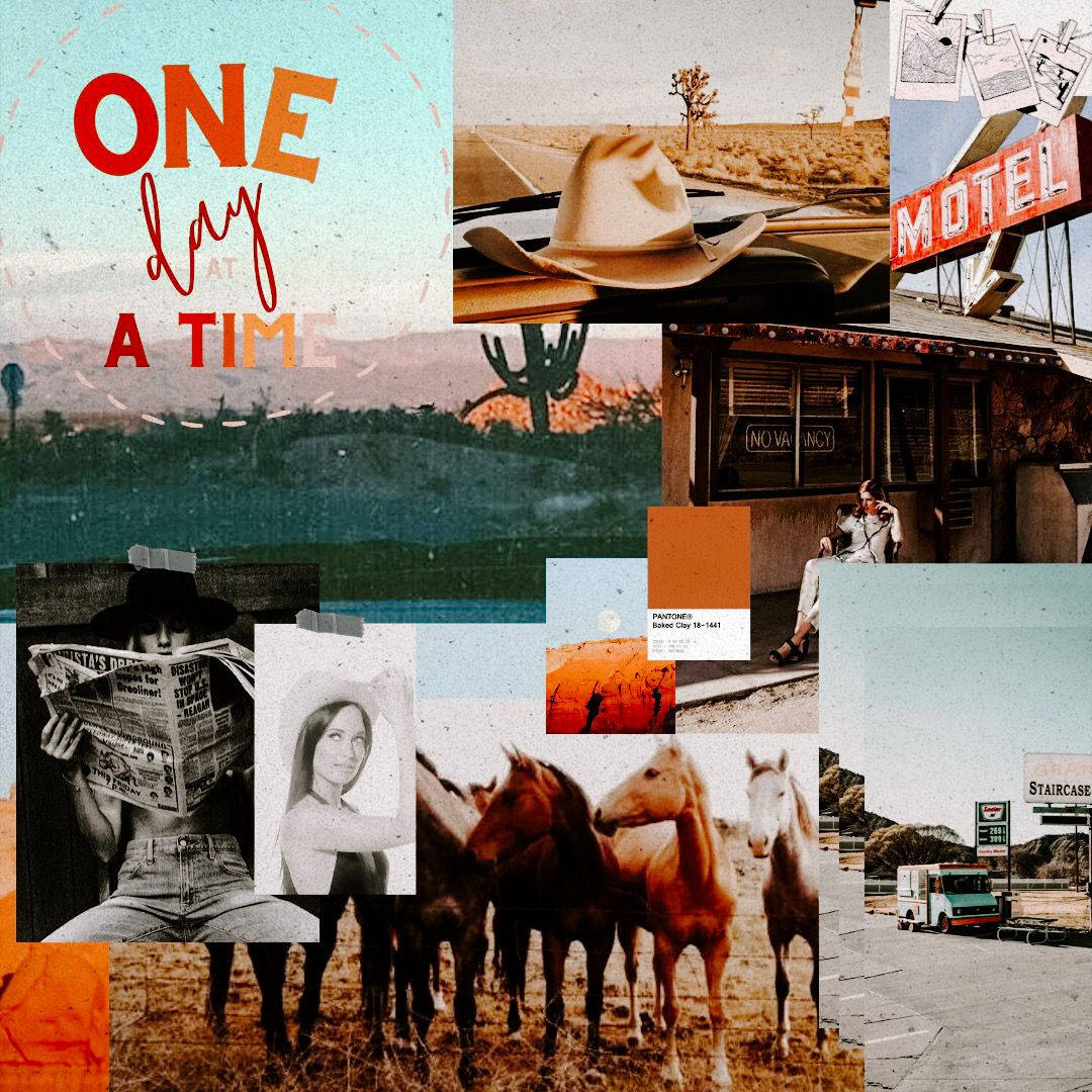 Country Western Isang Araw sa Isang Pagkakataon Wallpaper
