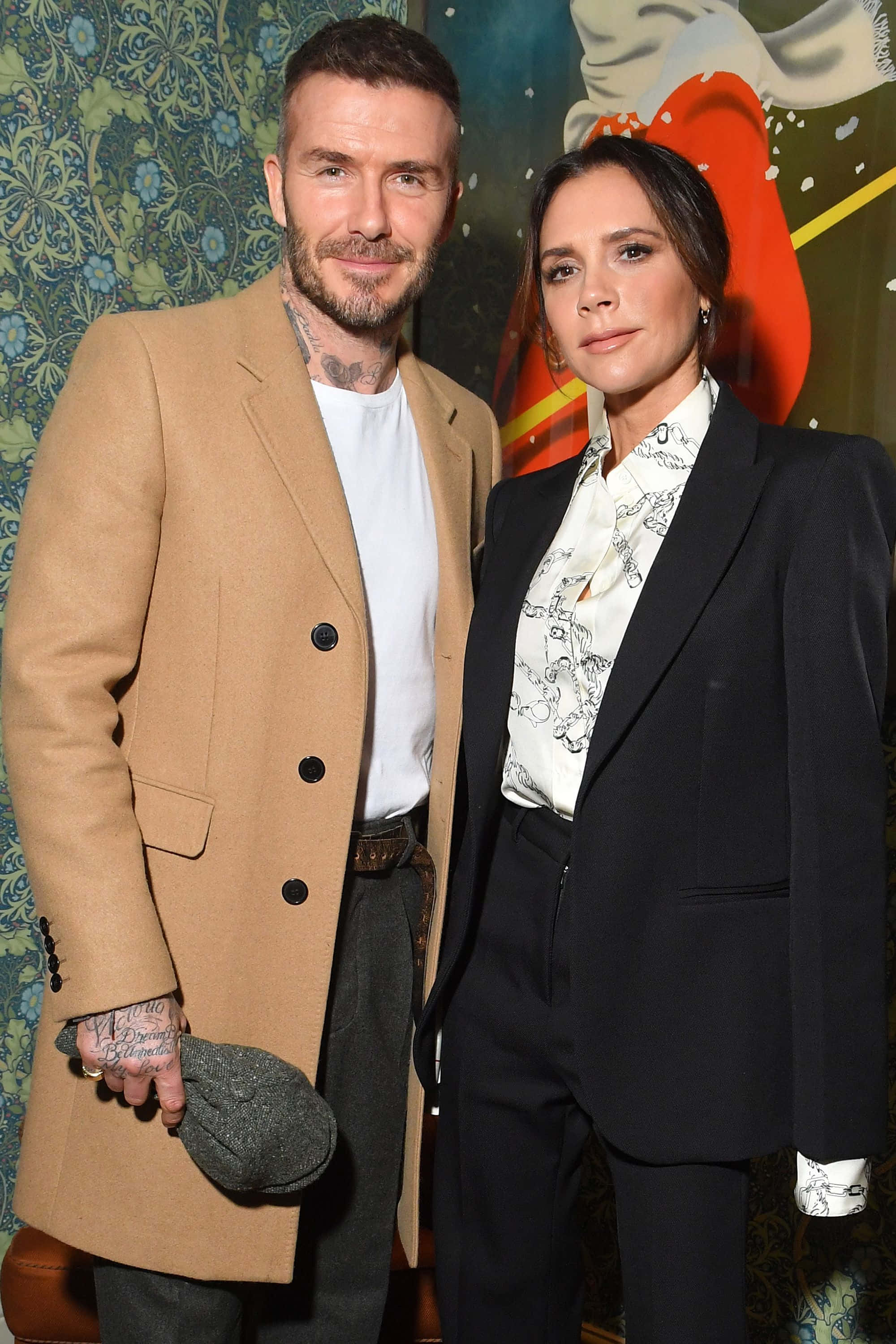 Larawan ng Mag-asawang David at Victoria Beckham Wallpaper