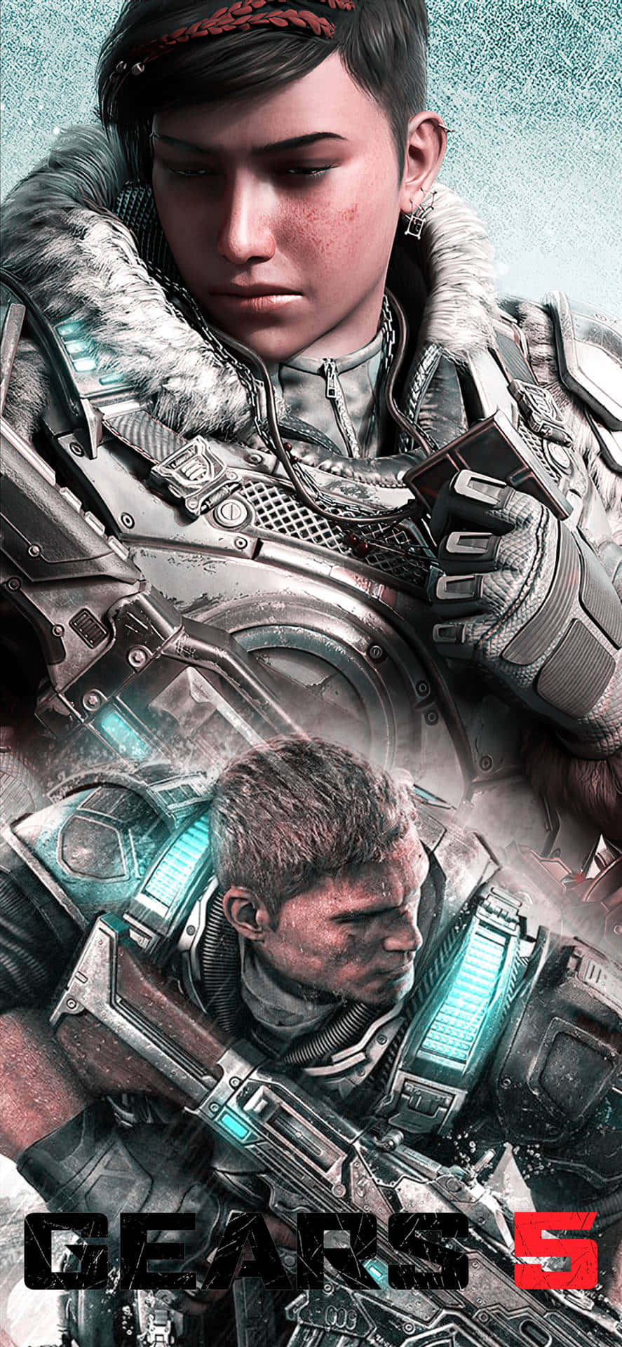 Creative Poster iPhone XS Gears Of War 5 Background Wallpaper