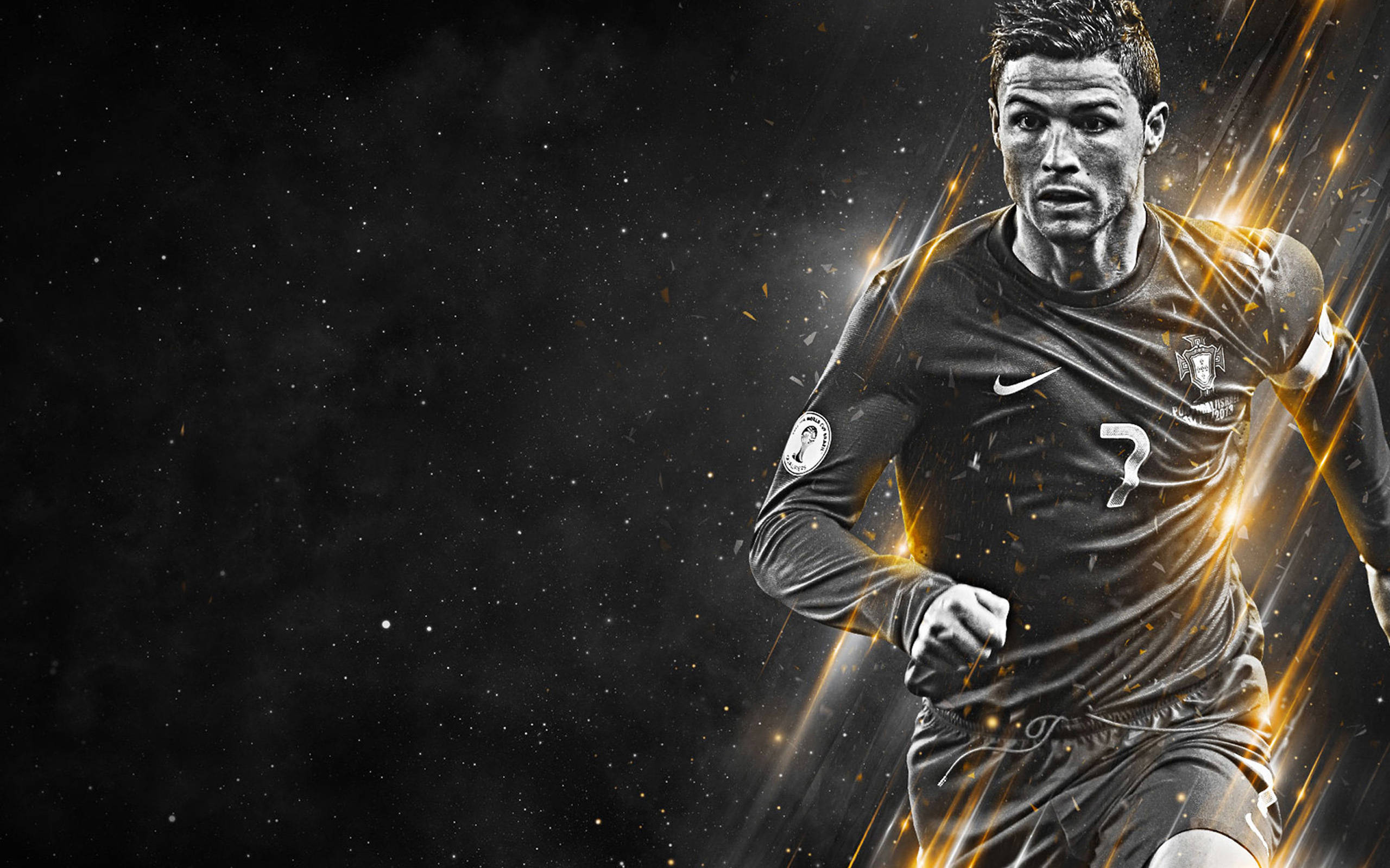 Cristiano Ronaldo, ang Hari ng Soccer Wallpaper