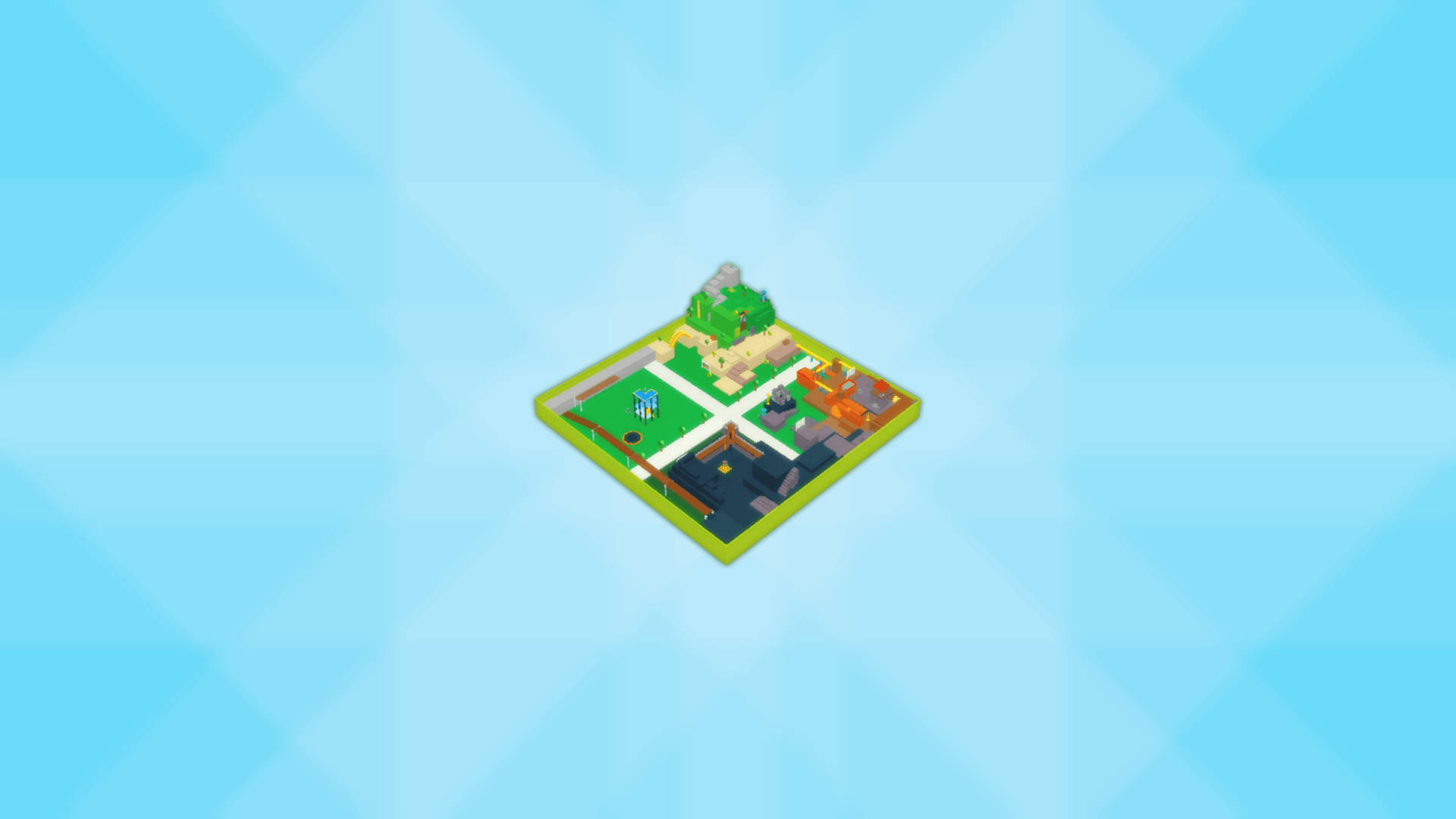 Crossroads ng Roblox: Kung Saan Nabubuhay ang Pagkamalikhain Wallpaper