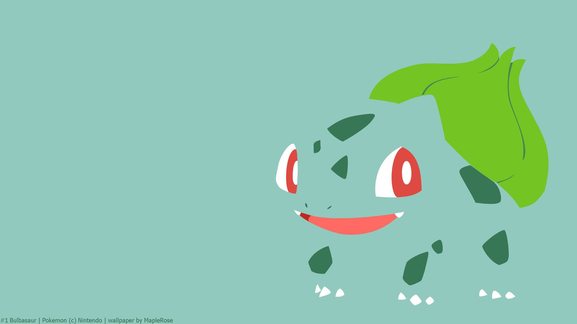 Cute at Cuddly na Bulbasaur Wallpaper