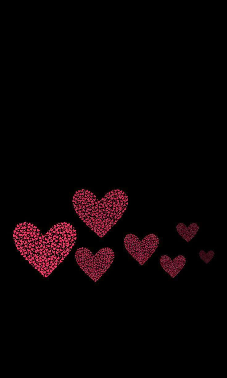 Cute Black background Wallpaper