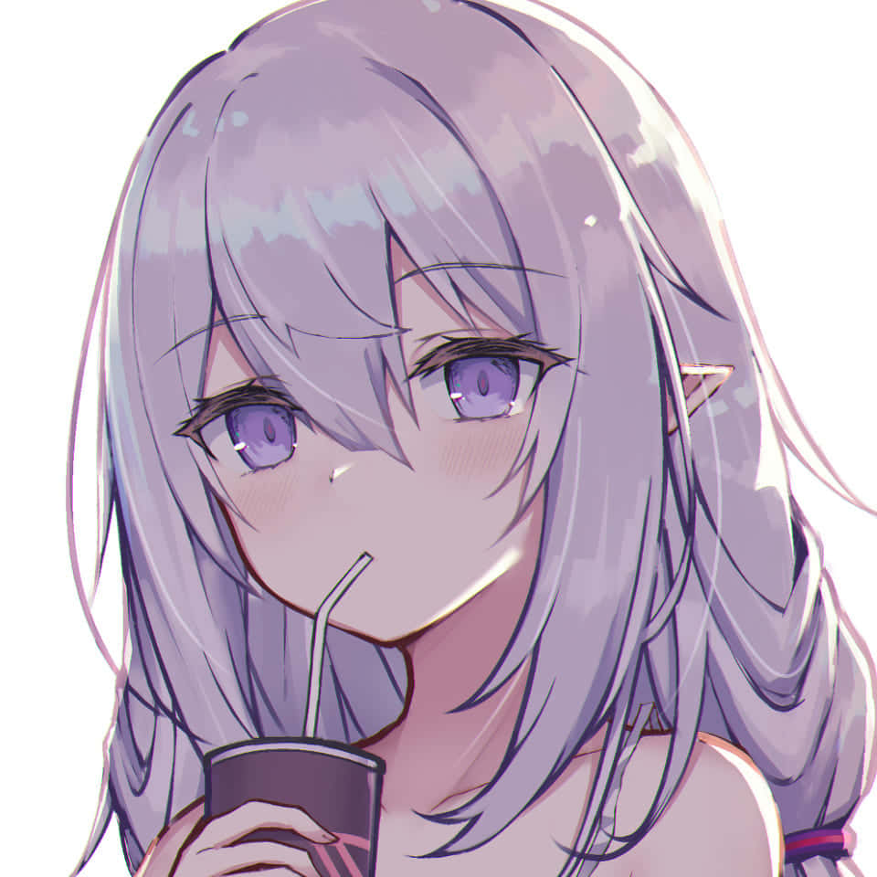 Cute na Anime Girl Avatar Profile Picture Wallpaper