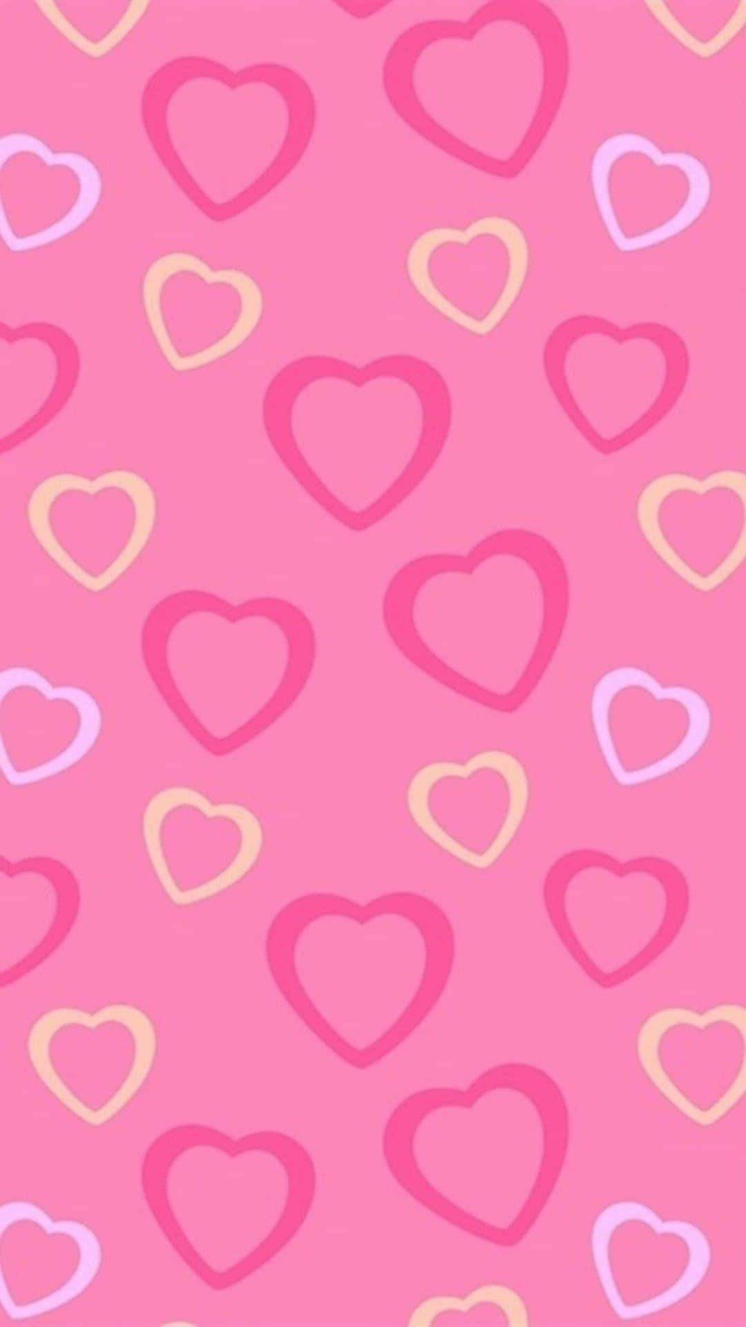 "Cute na background para sa Araw ng mga Puso para gawing espesyal ang iyong araw." Wallpaper