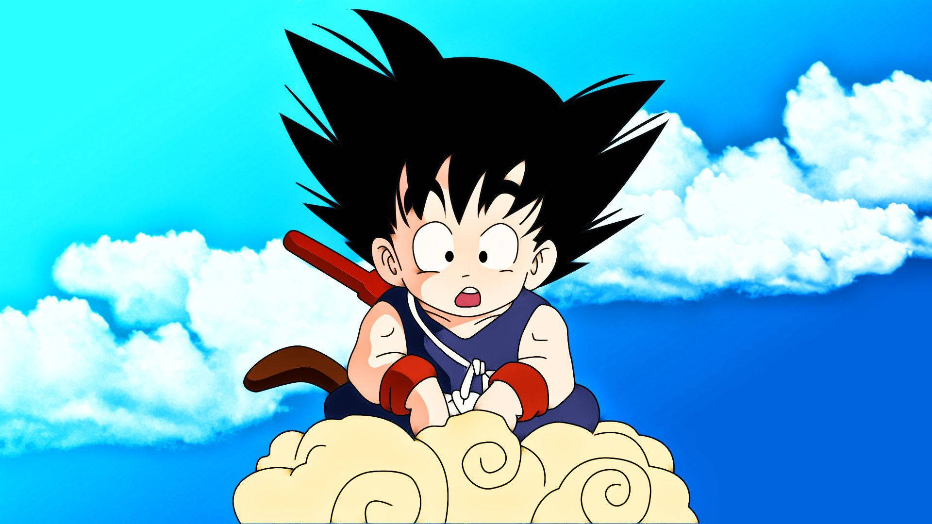 Cute na Kid Goku Wallpaper