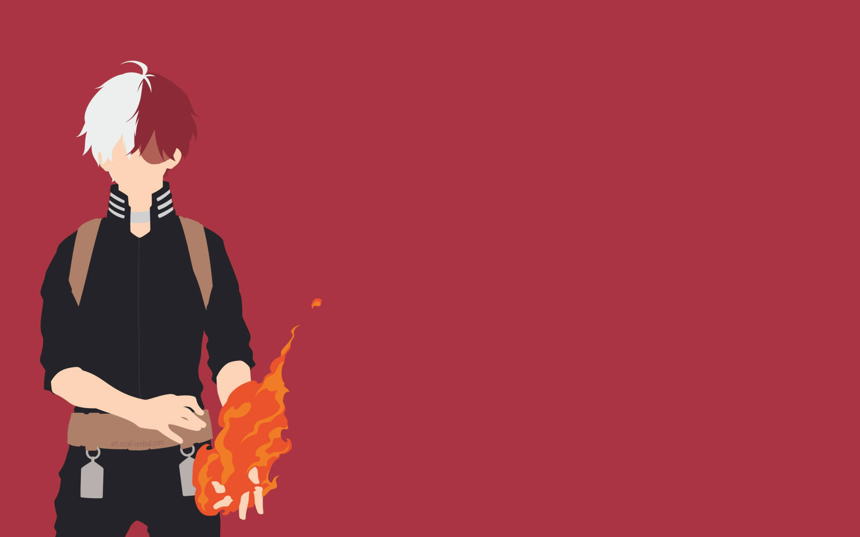 Cute Todoroki Sa Pink Wallpaper
