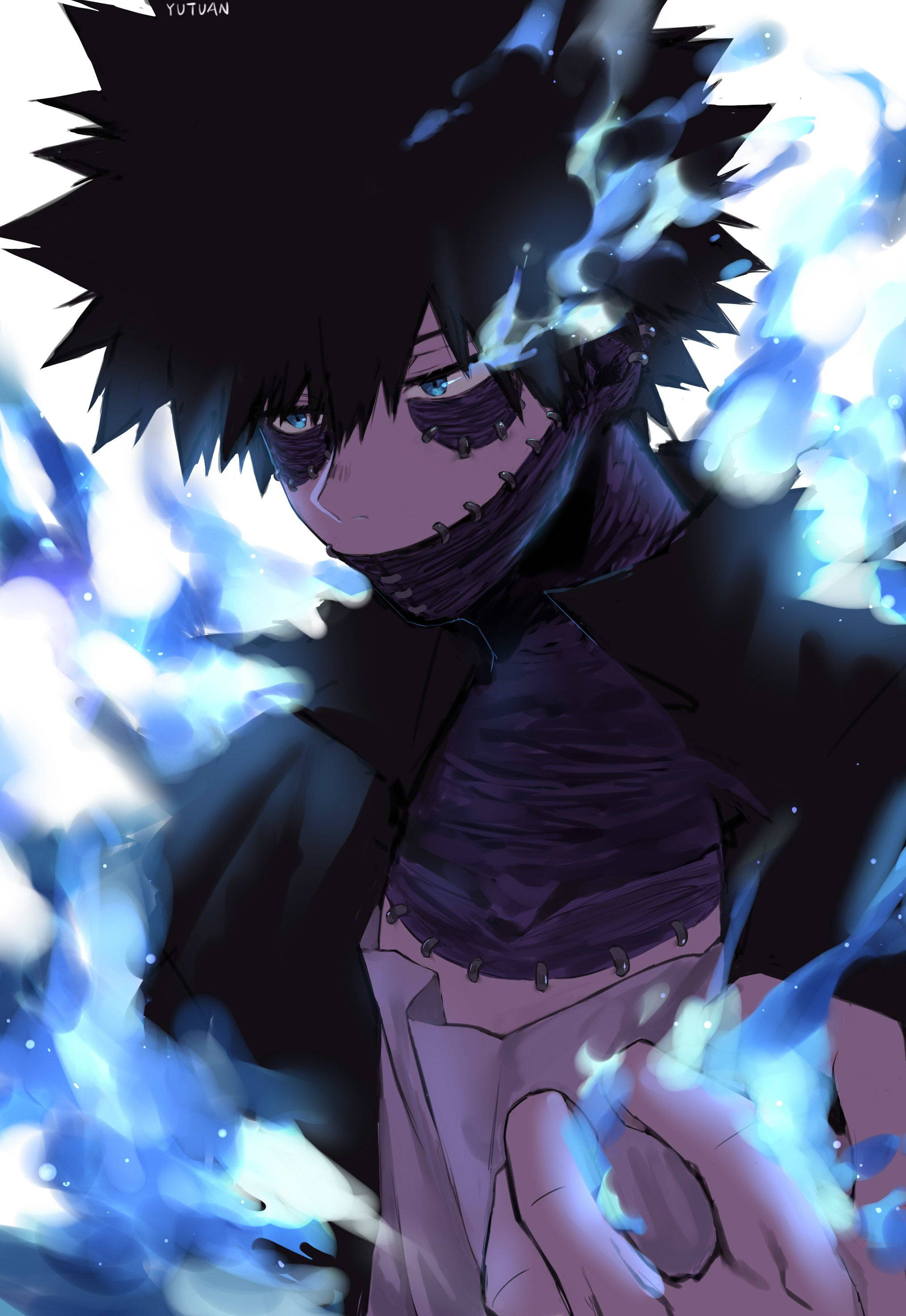 Dabi - Mapaghiganti na Supervillain Wallpaper