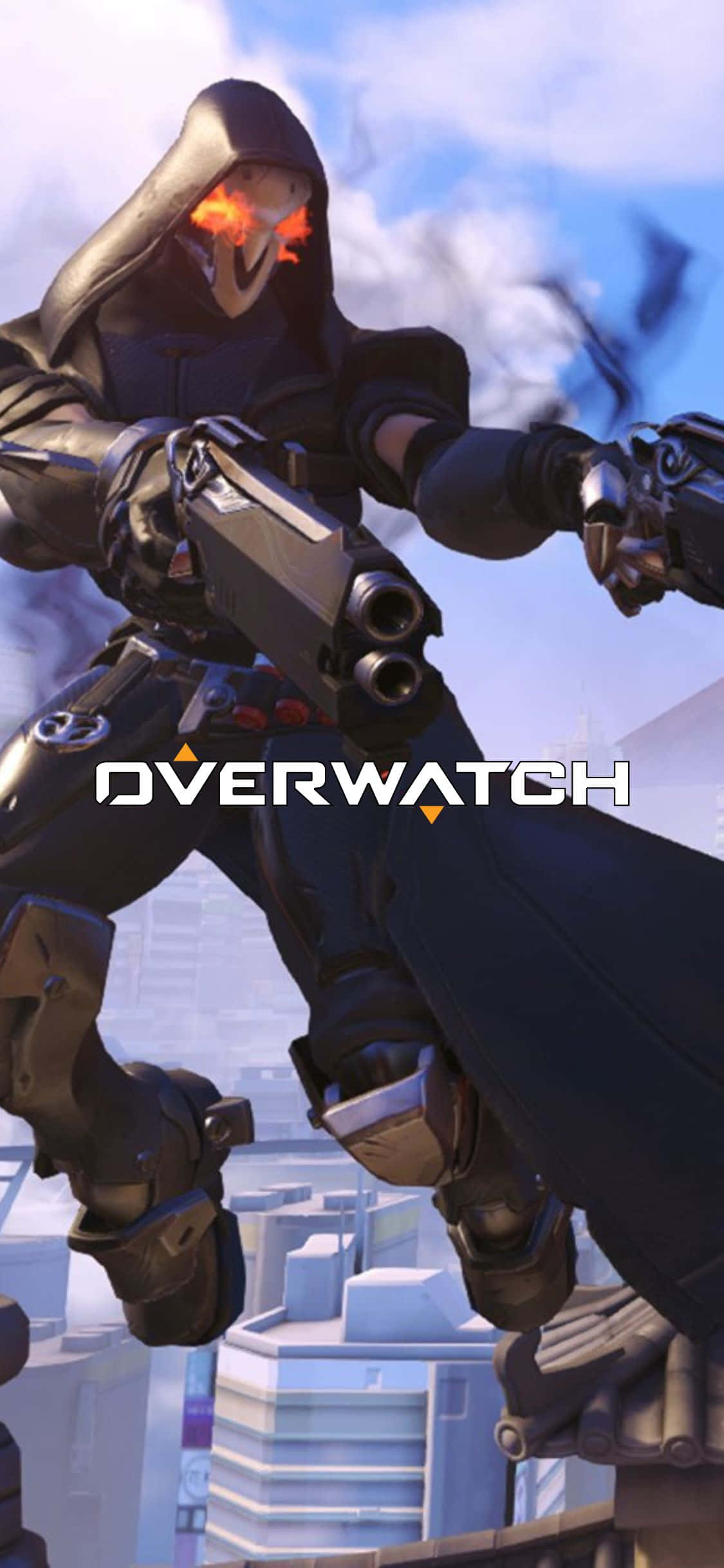 Dagdagan ang iyong laro gamit ang iPhone X Overwatch background! Wallpaper