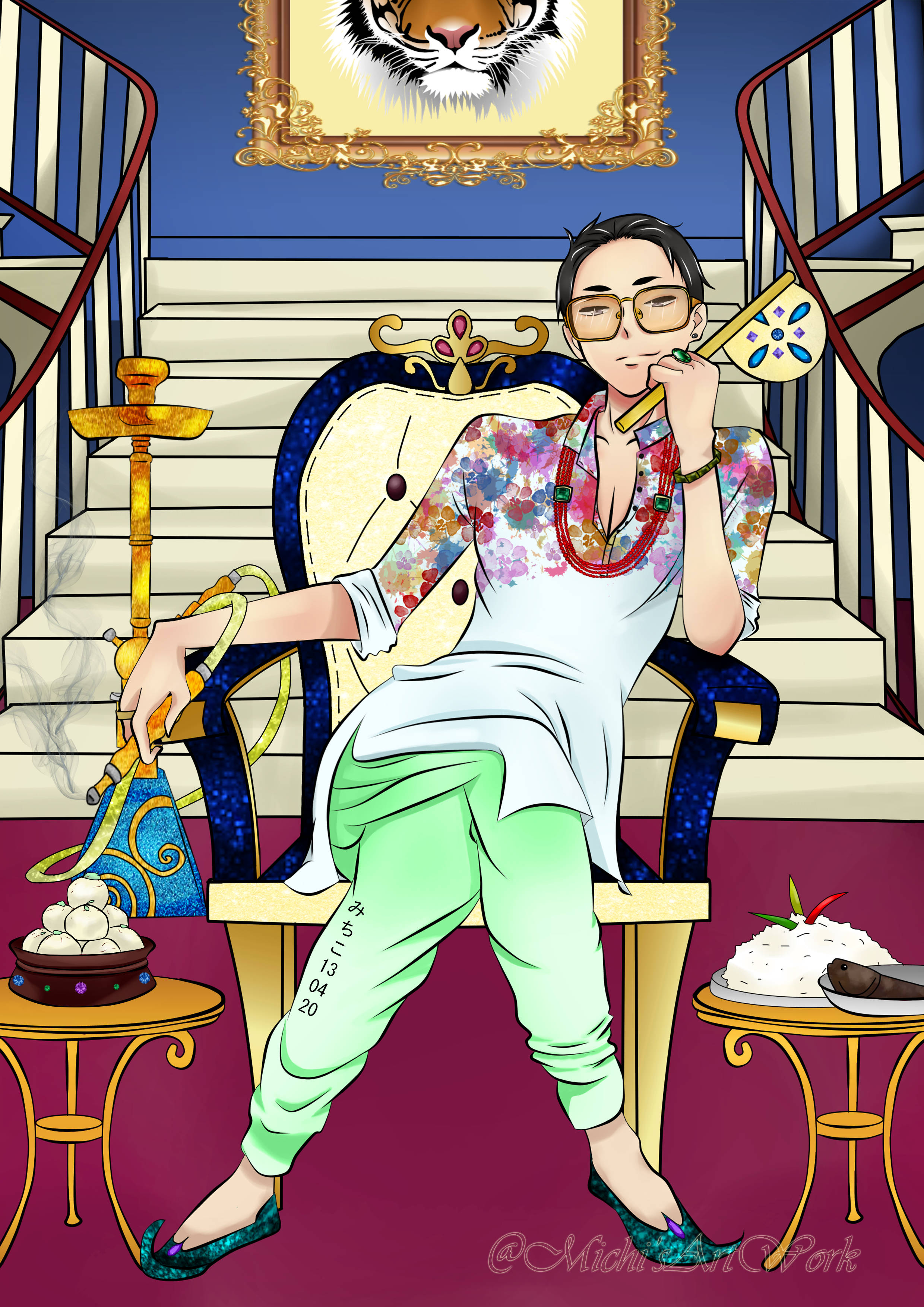 Daisuke Kambe na Kumportable na Nakaupo Wallpaper