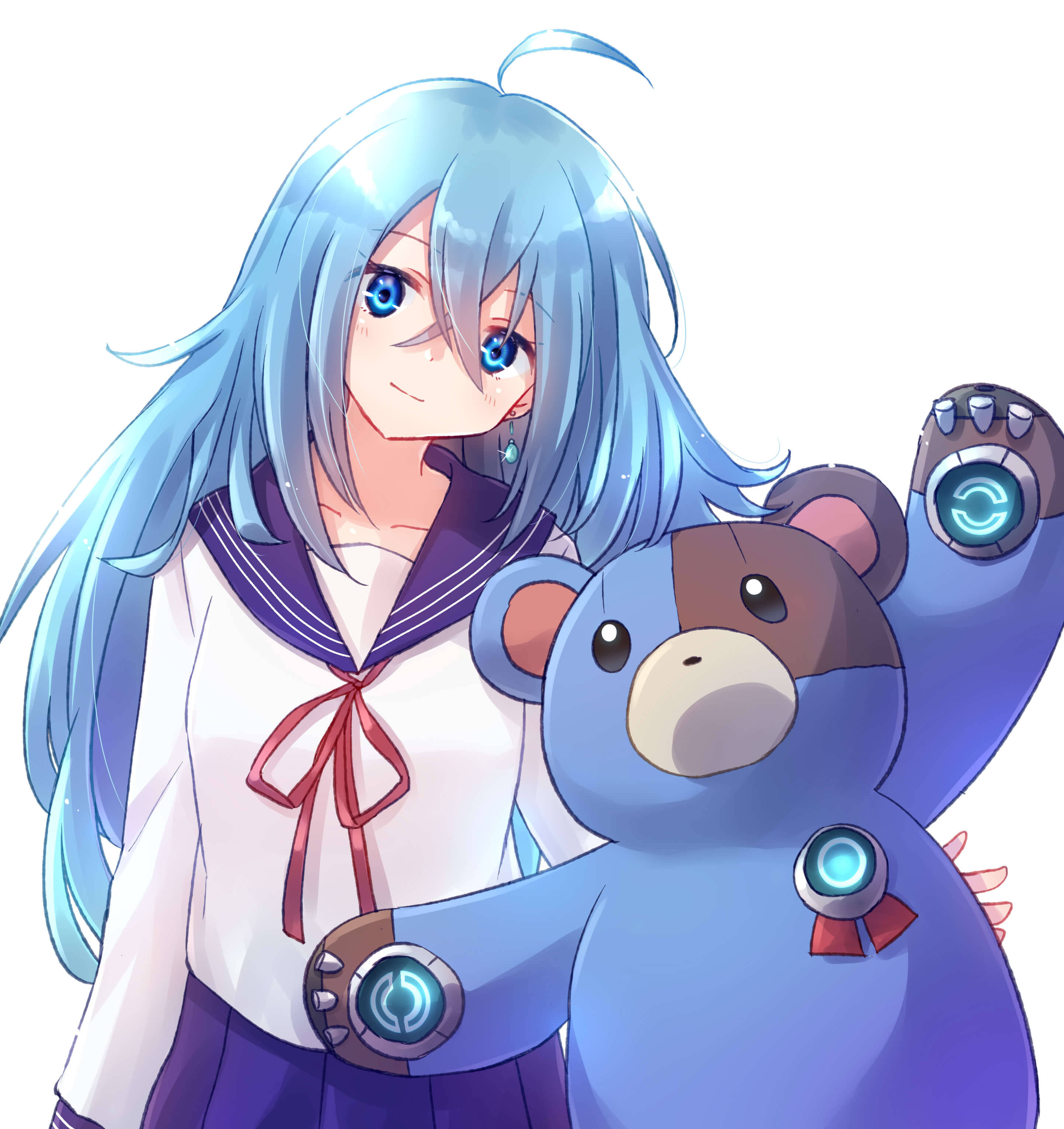 Dalaw AI manggagamot, Vivy at Dr. Matsumoto, nagtutulong upang magligtas ng mga buhay. Wallpaper