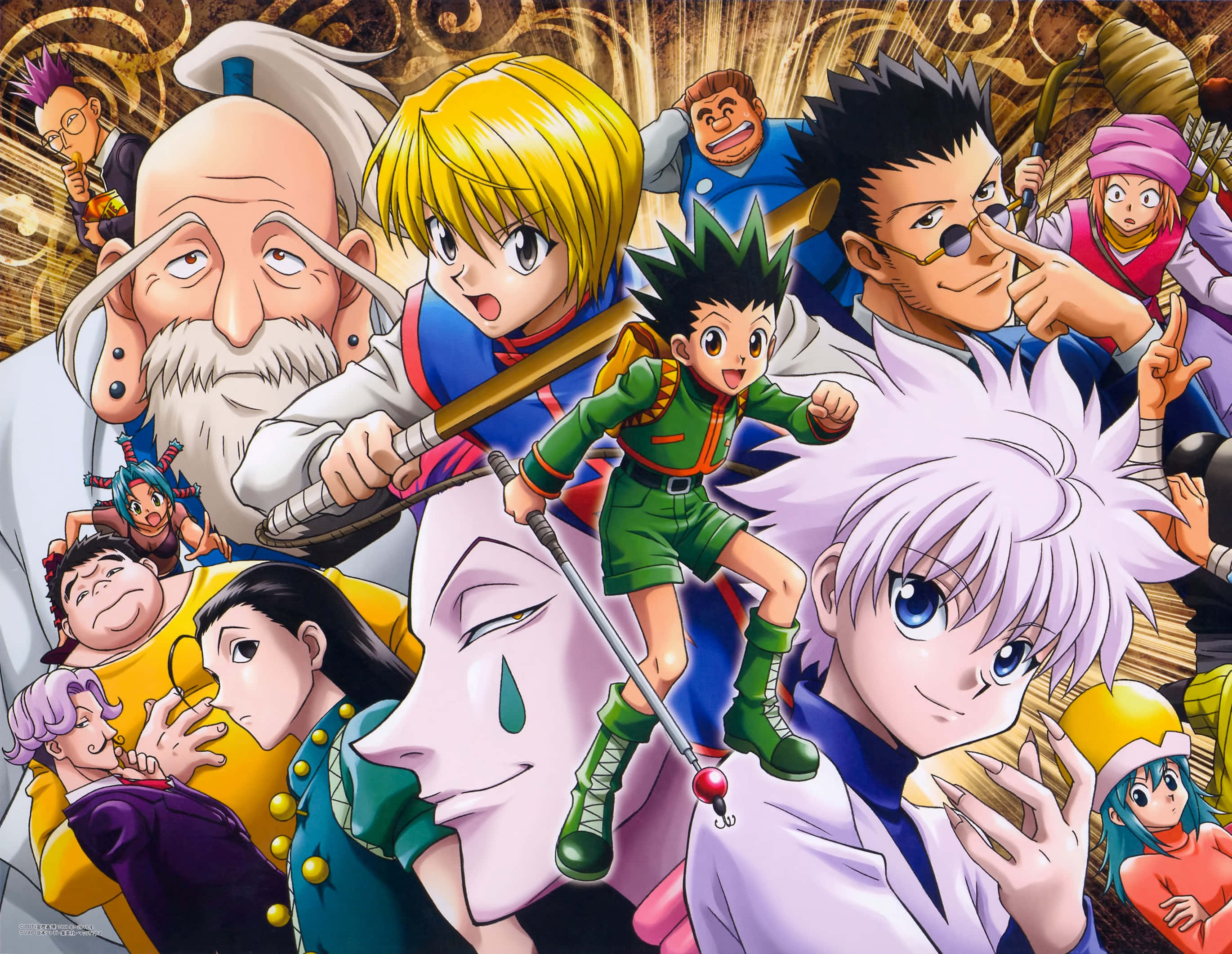Dalawang Bayani ng Anime, Nagkakaisa sa Labanan! Wallpaper