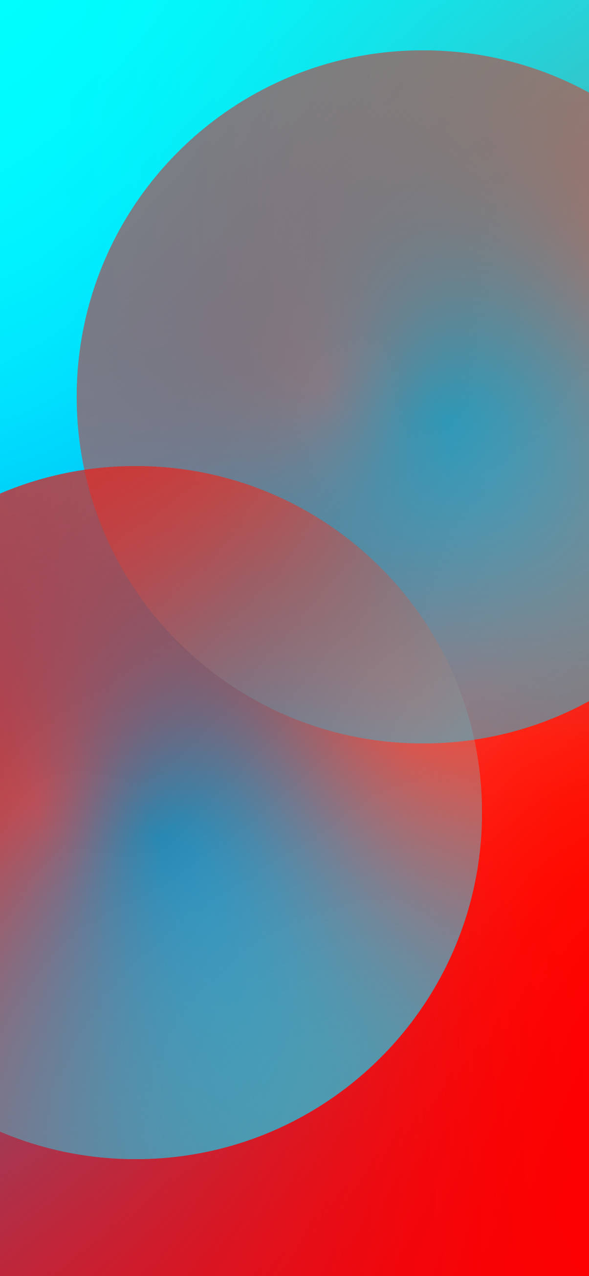 Dalawang Bilog Abstract iPhone Wallpaper