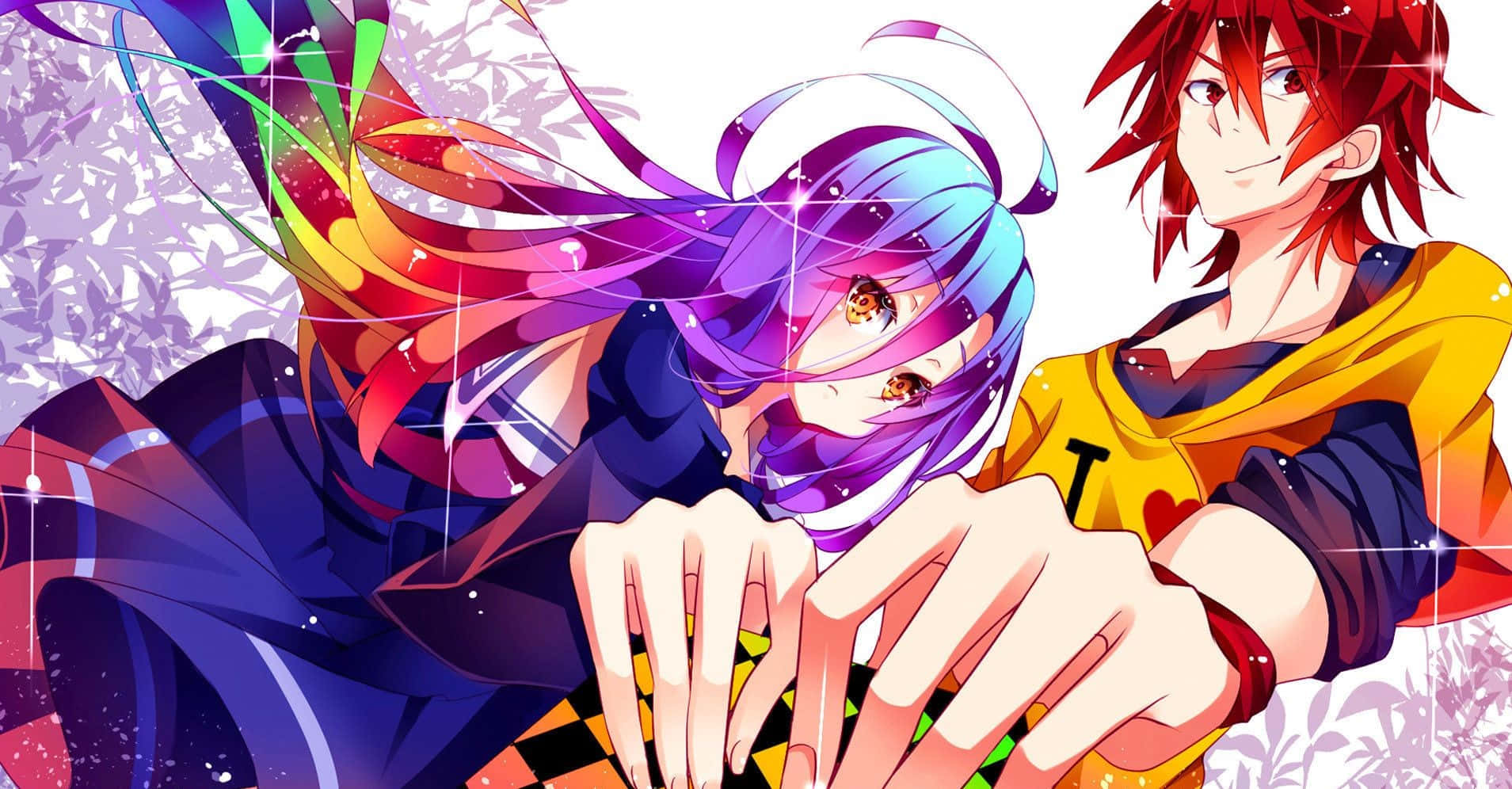Dalawang hakbang palapit sa tagumpay sa No Game No Life Wallpaper