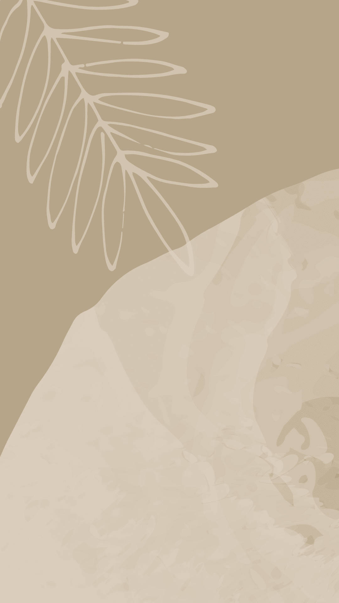 Dalawang Kulay na Kayumangging Grapikong Neutral na Background Wallpaper