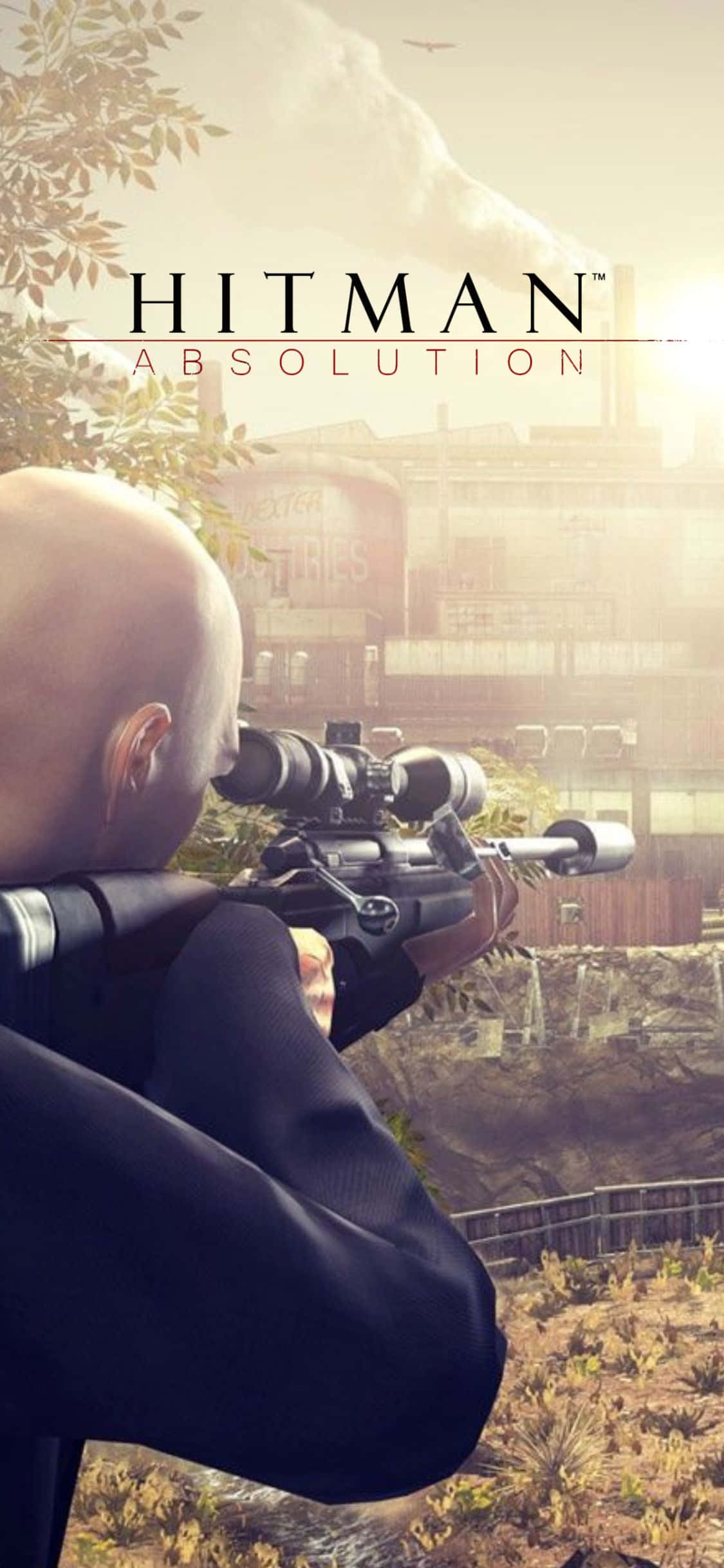Dalhin ang iyong karanasan sa paglalaro sa susunod na antas gamit ang Hitman Absolution para sa iPhone X. Wallpaper