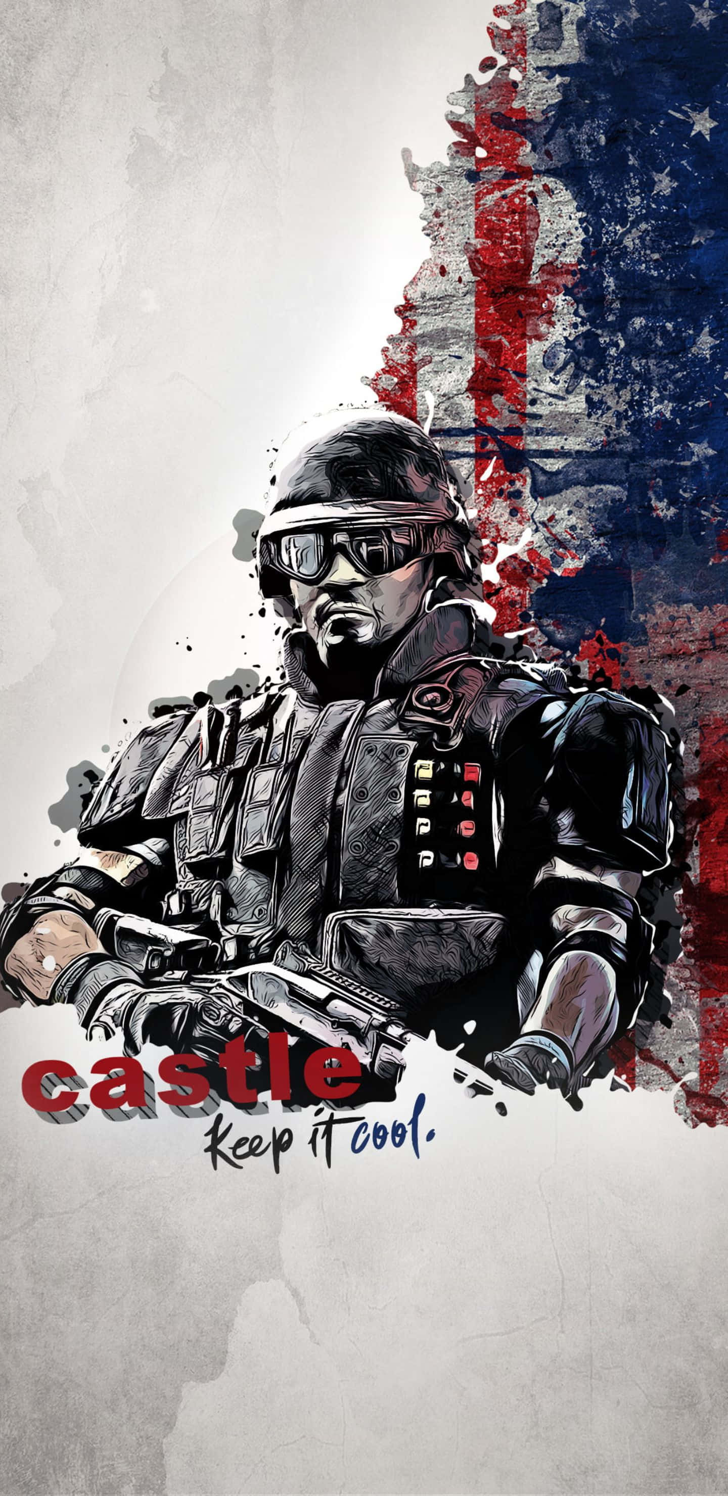 "Dalhin ang laban sa mga terorista gamit ang awesome Rainbow Six Siege sa Pixel 3XL" Wallpaper