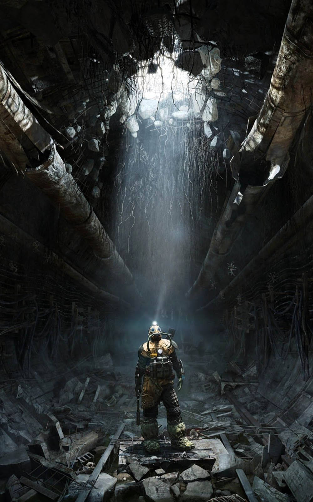 Nasirang Tunnel Sa Metro Exodus Wallpaper