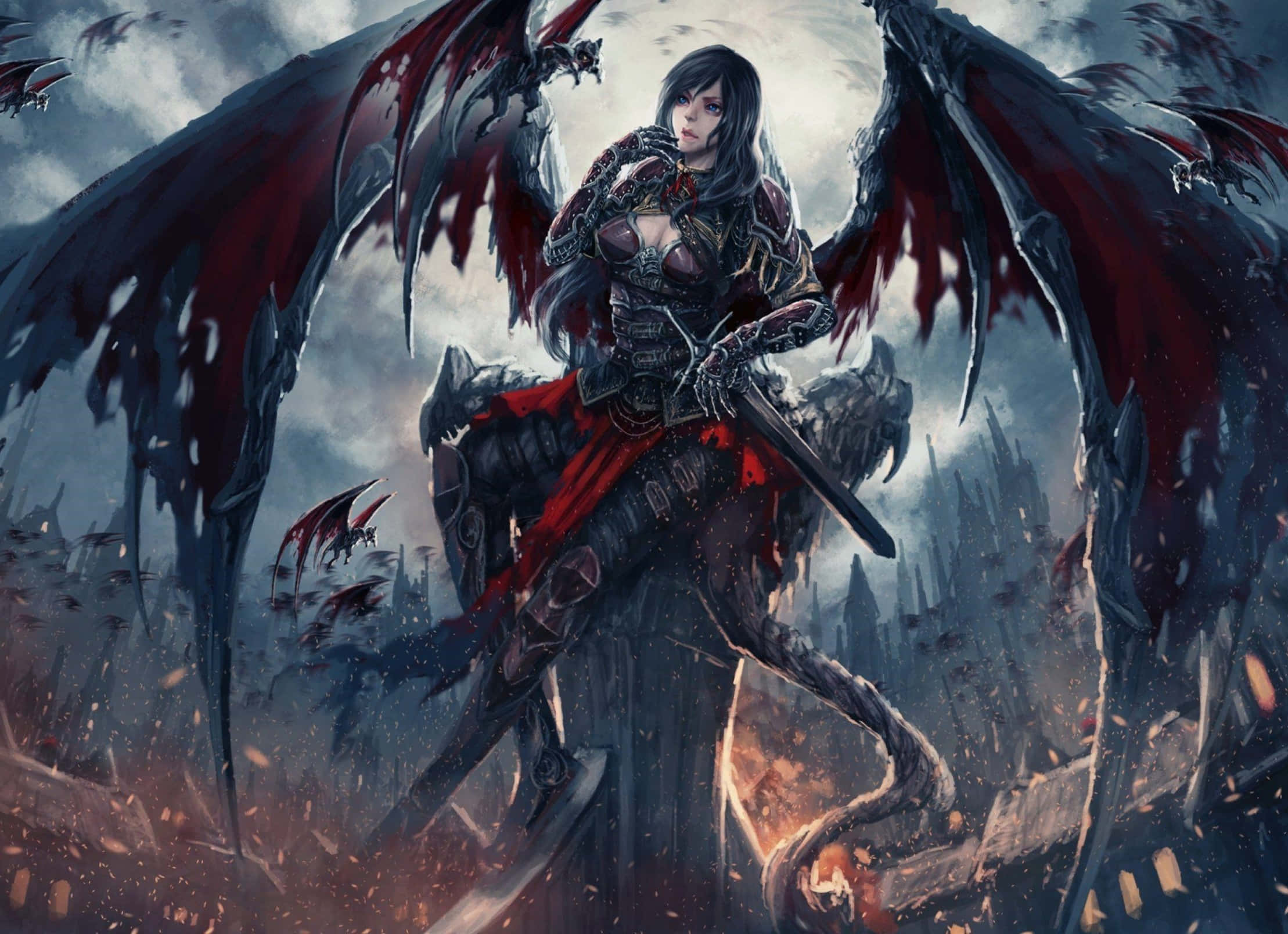Damhin ang Demonyong Lakas na Umaarangkada Wallpaper