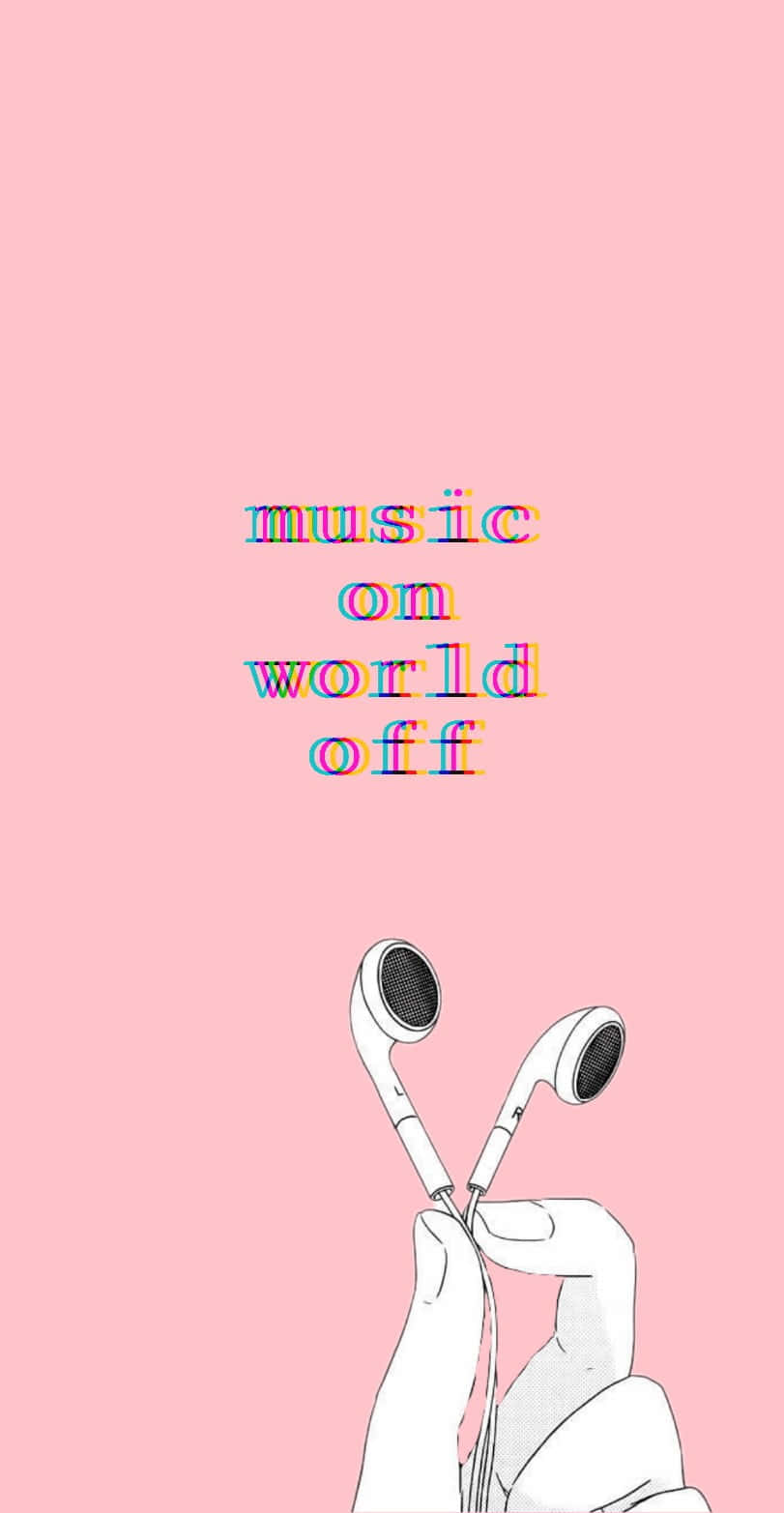 Damhin ang emosyon ng musika gamit ang aesthetic na tugtugin! Wallpaper