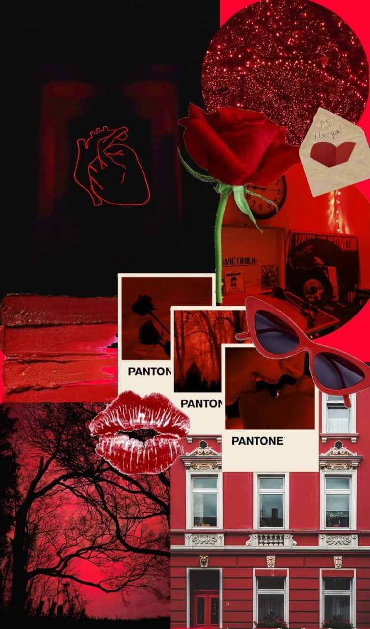 Damhin ang init ng pag-ibig sa Aesthetic Wallpaper