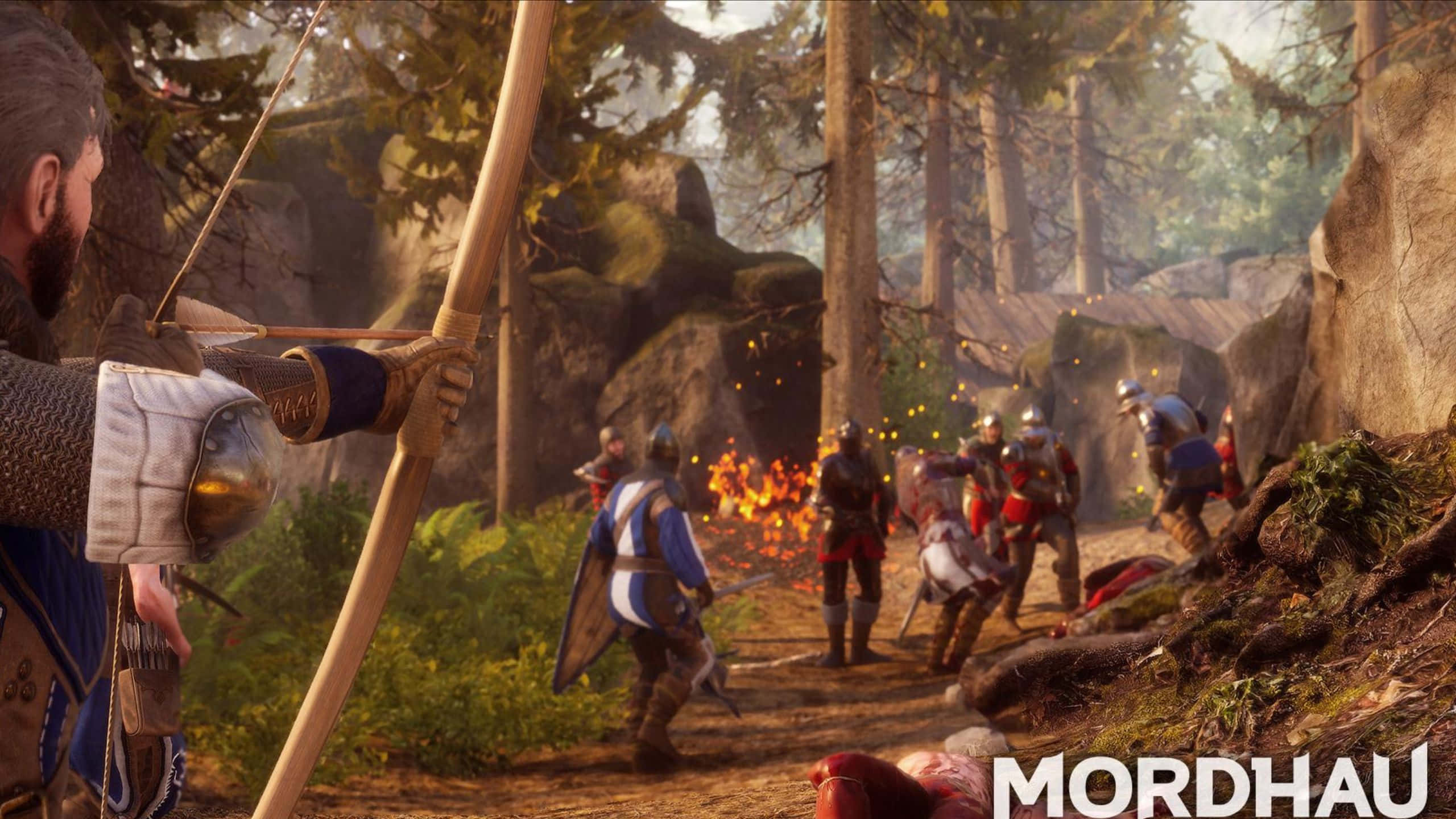 Damhin ang kilig gamit ang 1440p Mordhau! Wallpaper