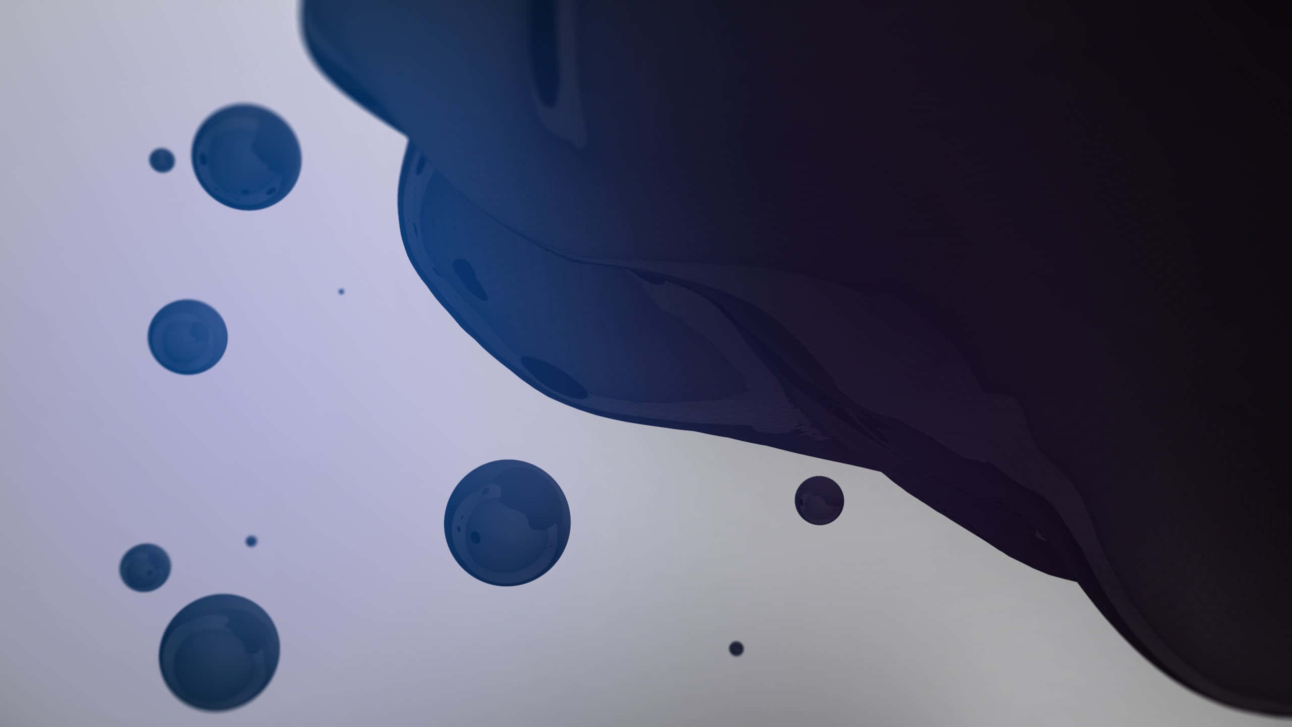 Damhin ang misteryosong vibe ng dark blue aesthetic Wallpaper