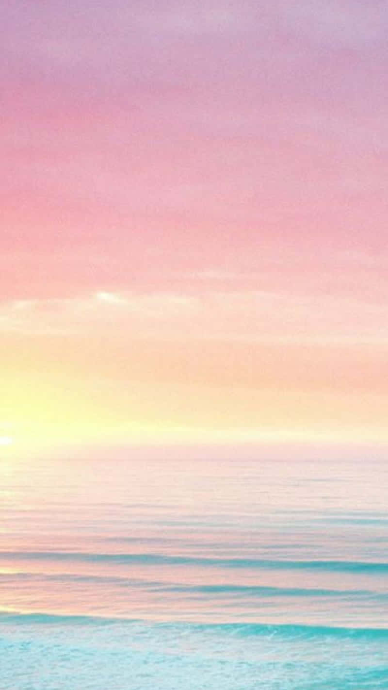 Damhin ang Saya ng Buhay gamit ang Ating Pastel na Bahaghari ng Bahaghari Wallpaper