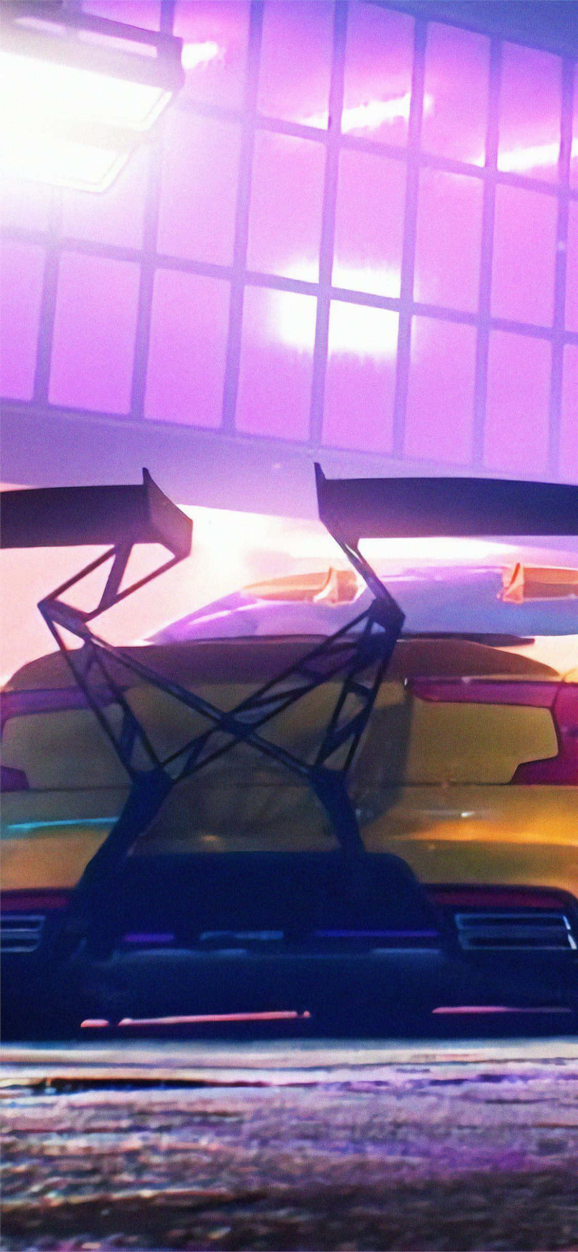 Damhin ang ultimate thrill ng Need For Speed Heat sa iyong iPhone Xs Wallpaper