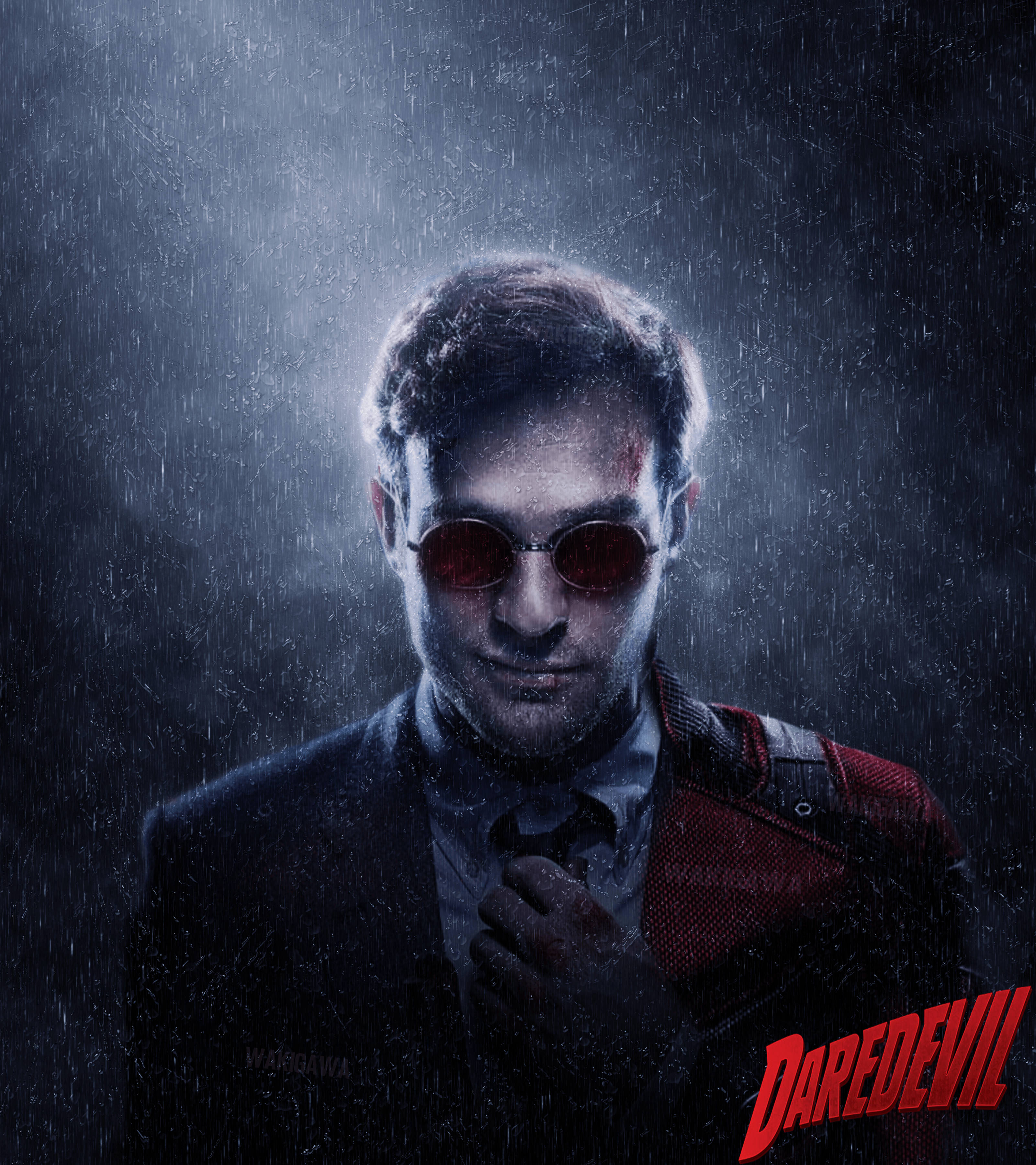 Daredevil Charlie Cox na Namumiti Wallpaper