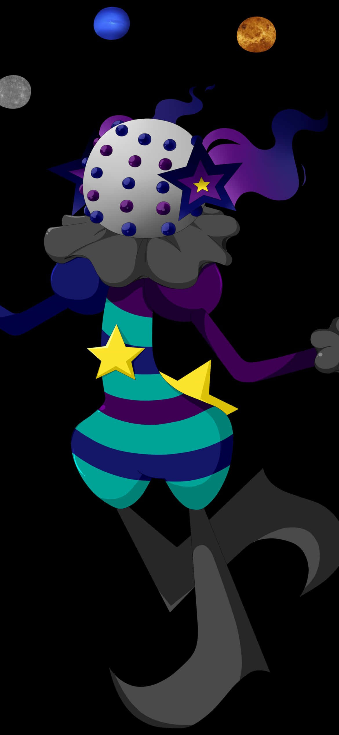 Madilim na Blacephalon Wallpaper