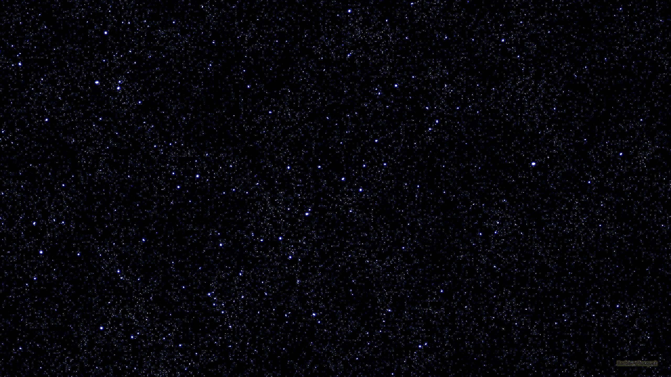 Madilim na Asul na Milky Way Wallpaper