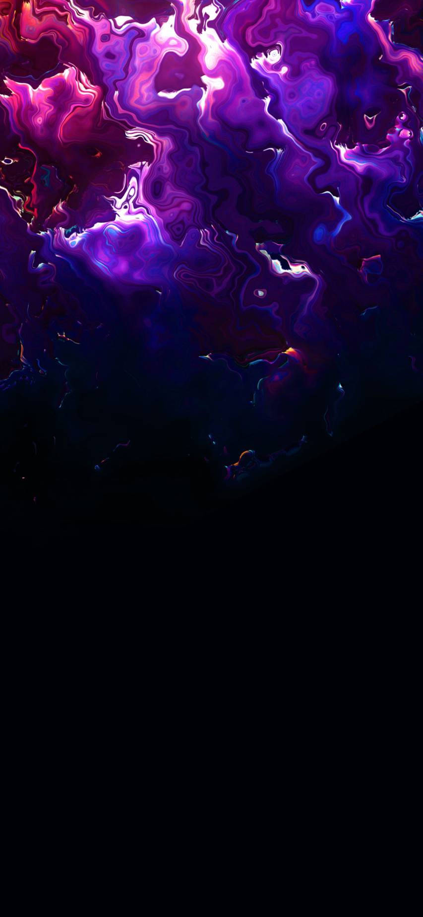 Dark Neon iPhone Smoke Wallpaper